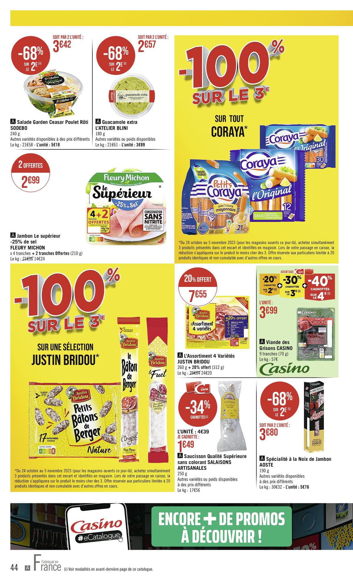 Catalogue Casino supermarché, page 00044