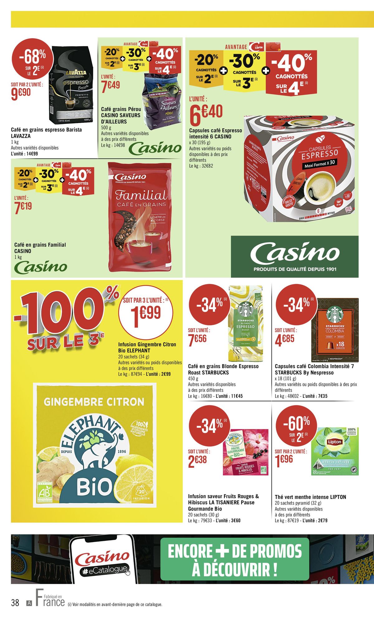 Catalogue Casino supermarché, page 00038