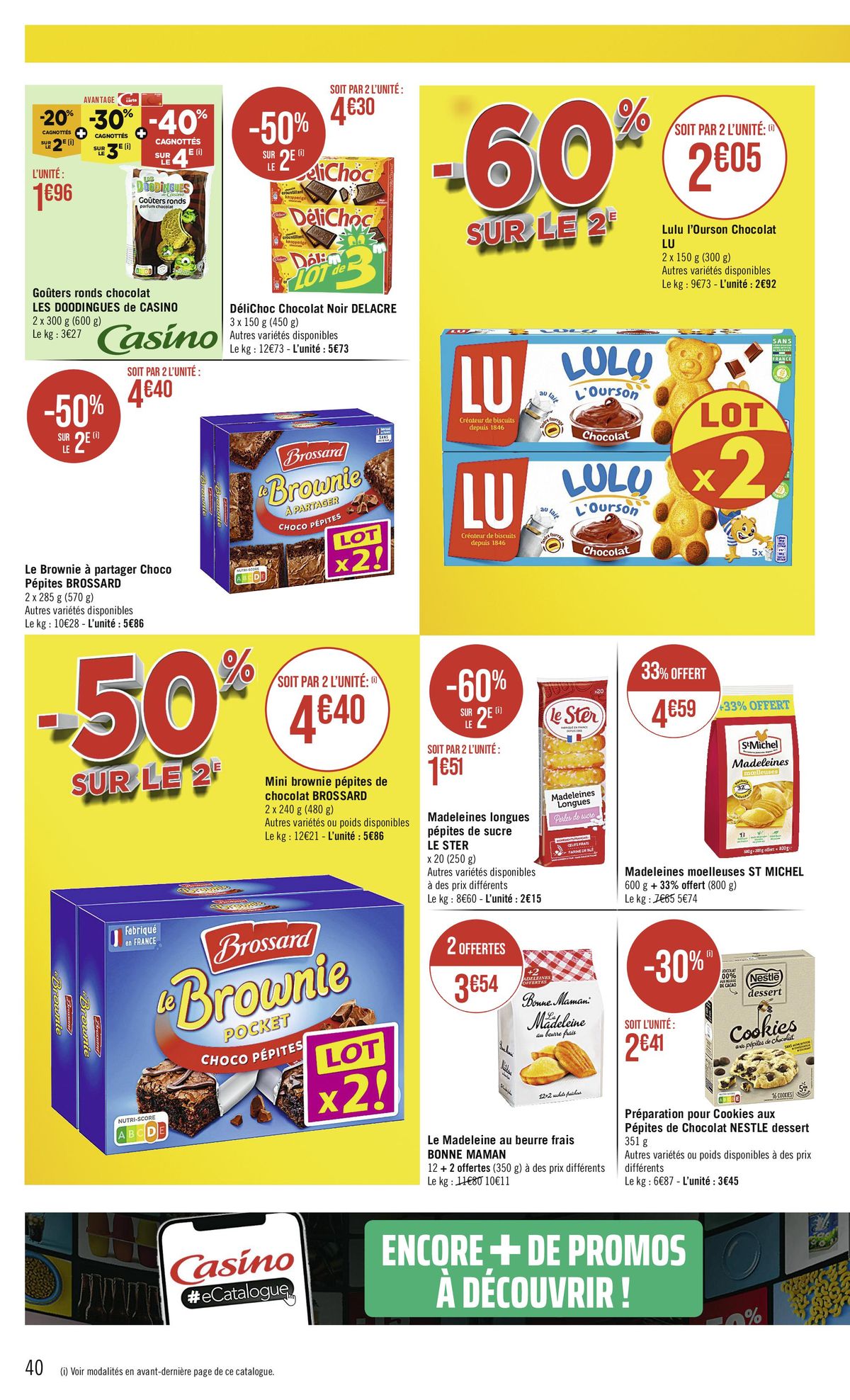 Catalogue Casino supermarché, page 00040