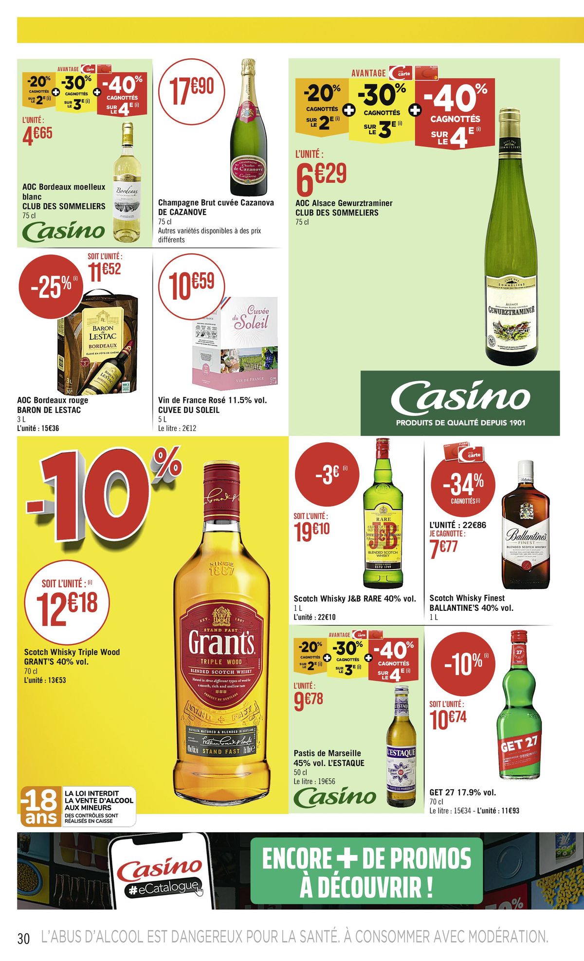 Catalogue Casino supermarché, page 00030