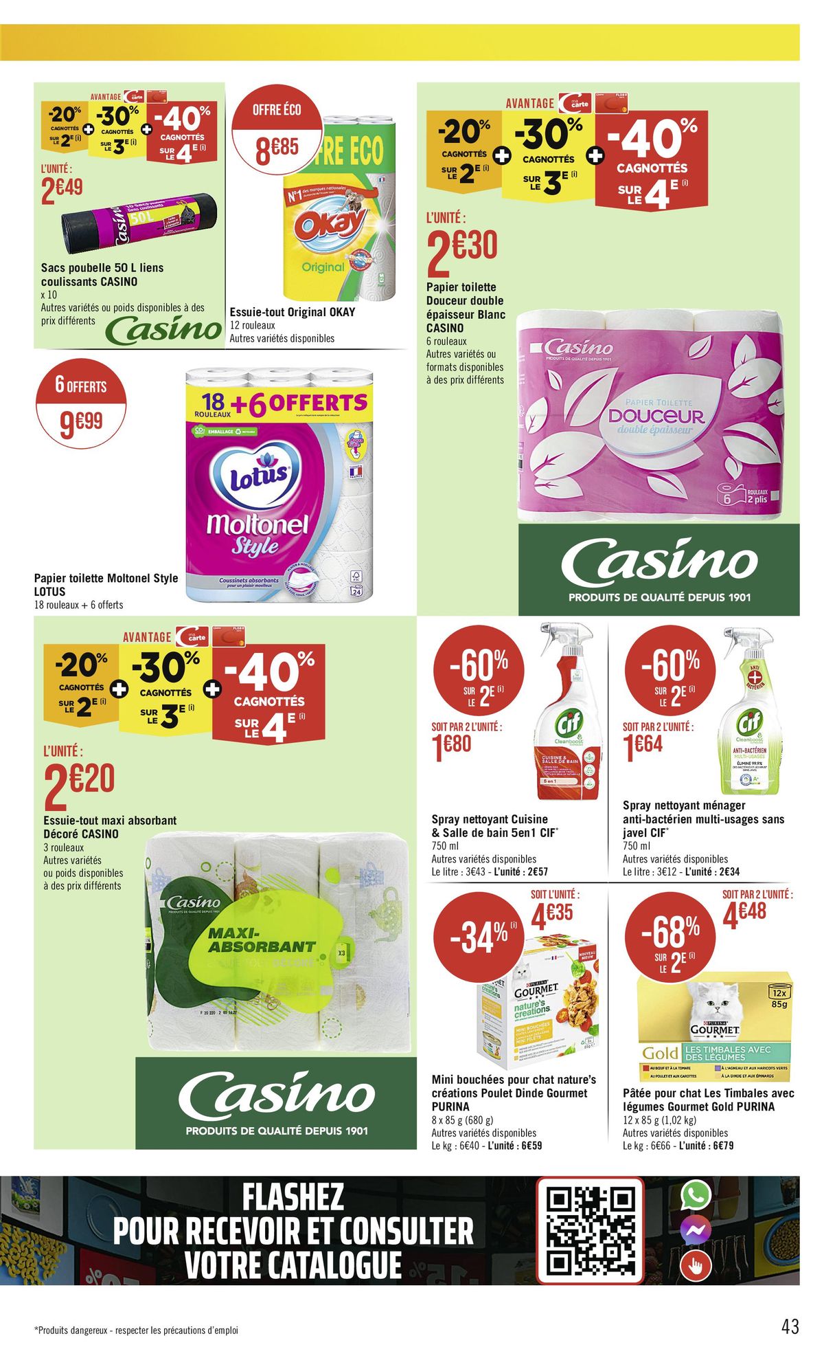 Catalogue Casino supermarché, page 00043