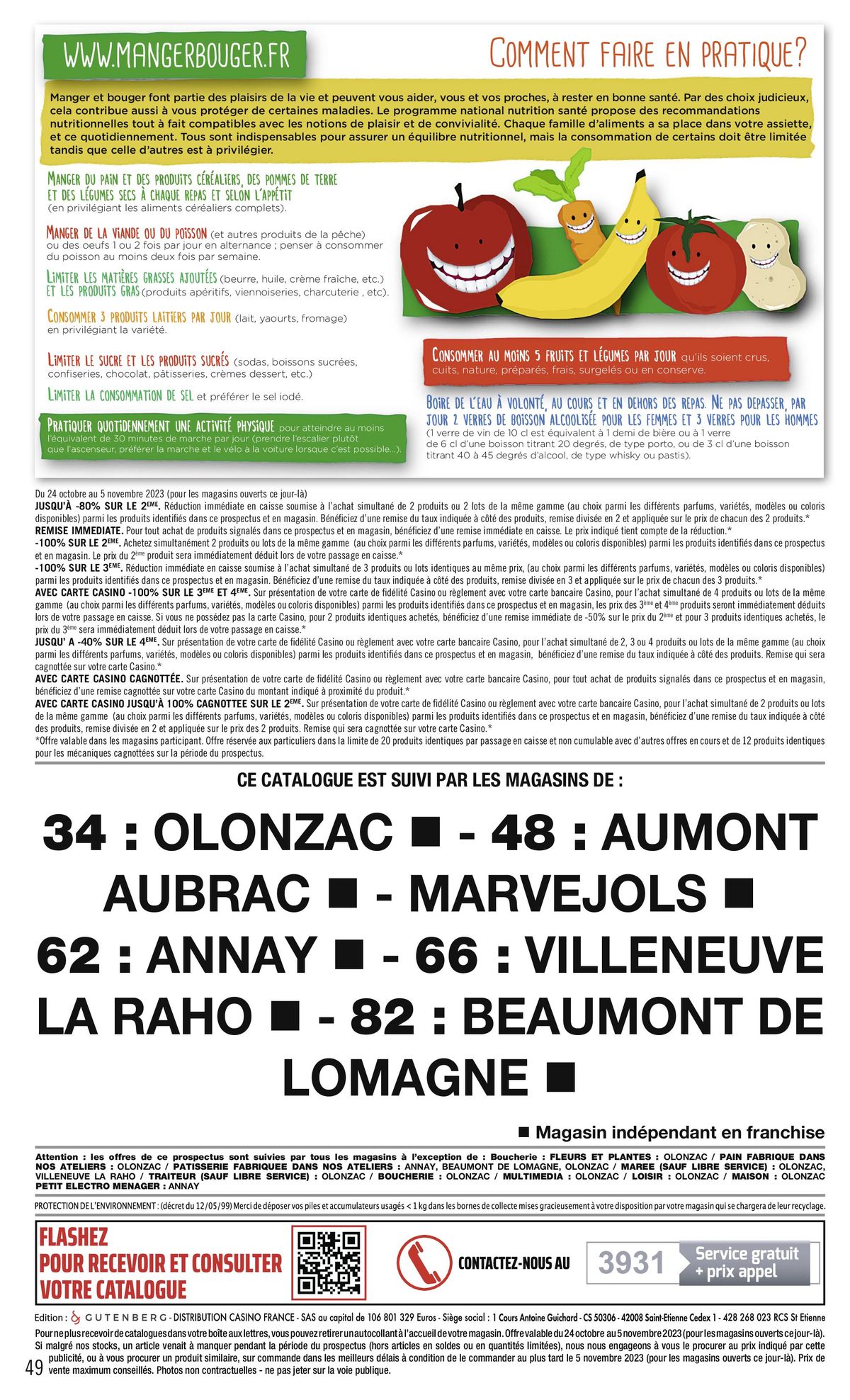 Catalogue Casino supermarché, page 00049