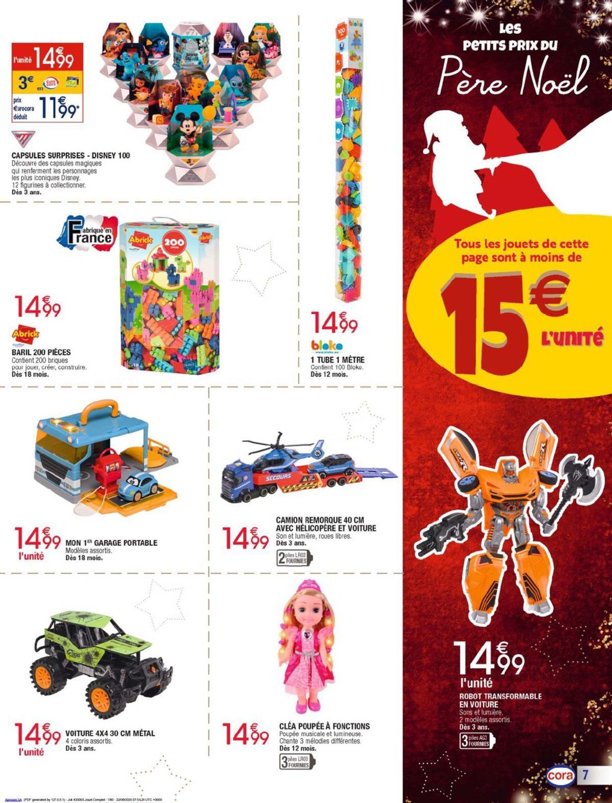 Catalogue Les jouets, page 00067