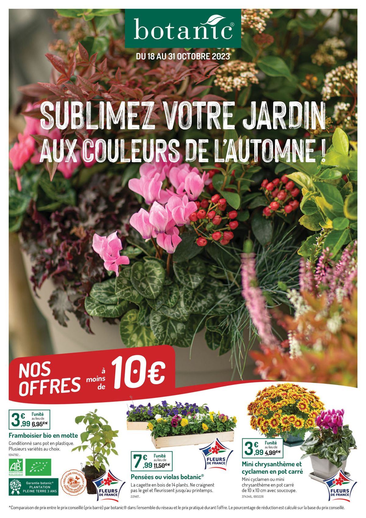 Catalogue SUBLIMEZ VOTRE JARDIN AUX COULEURS DE L’AUTOMNE !, page 00001