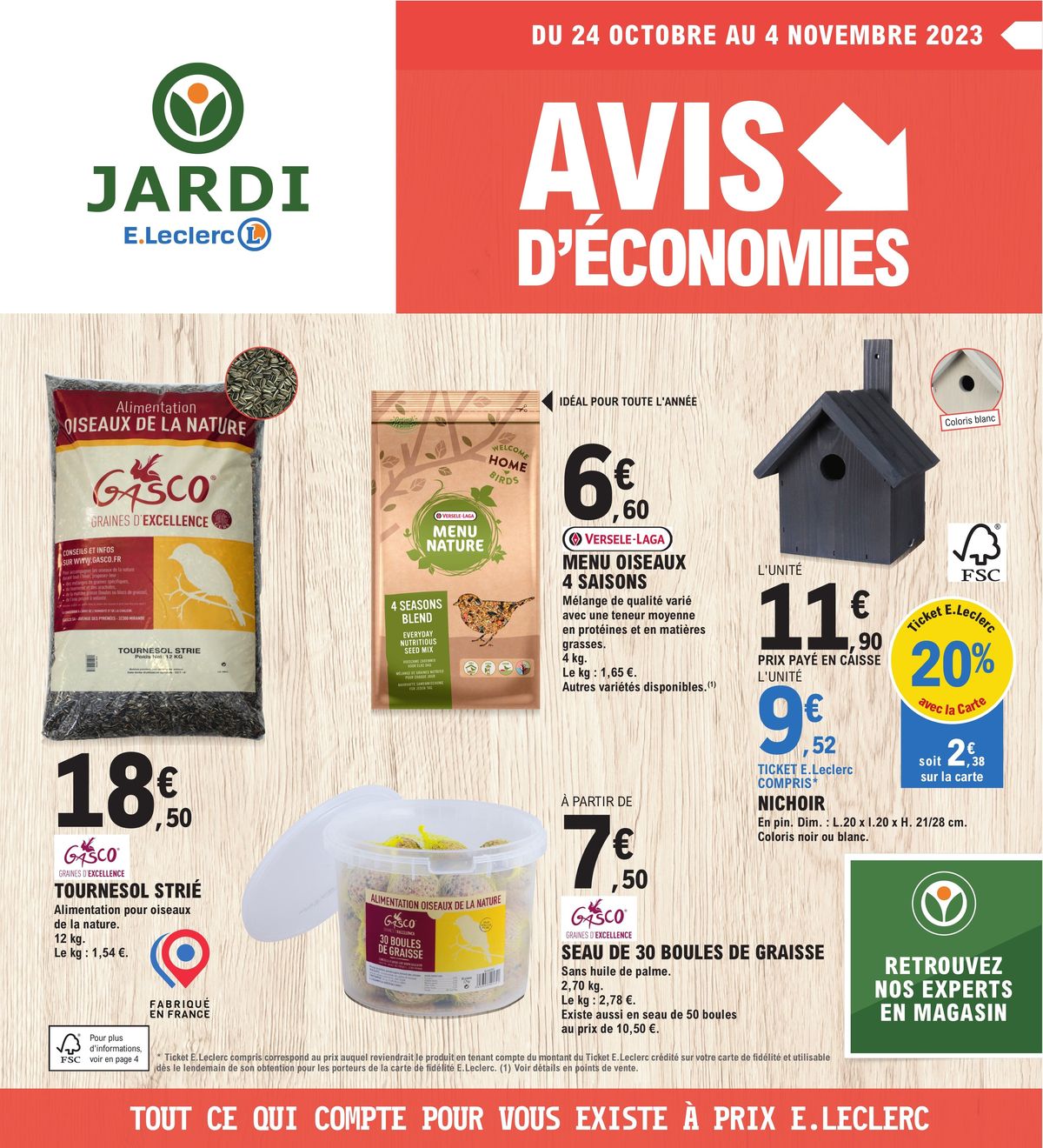 Catalogue Avis d’économies Animalerie , page 00001