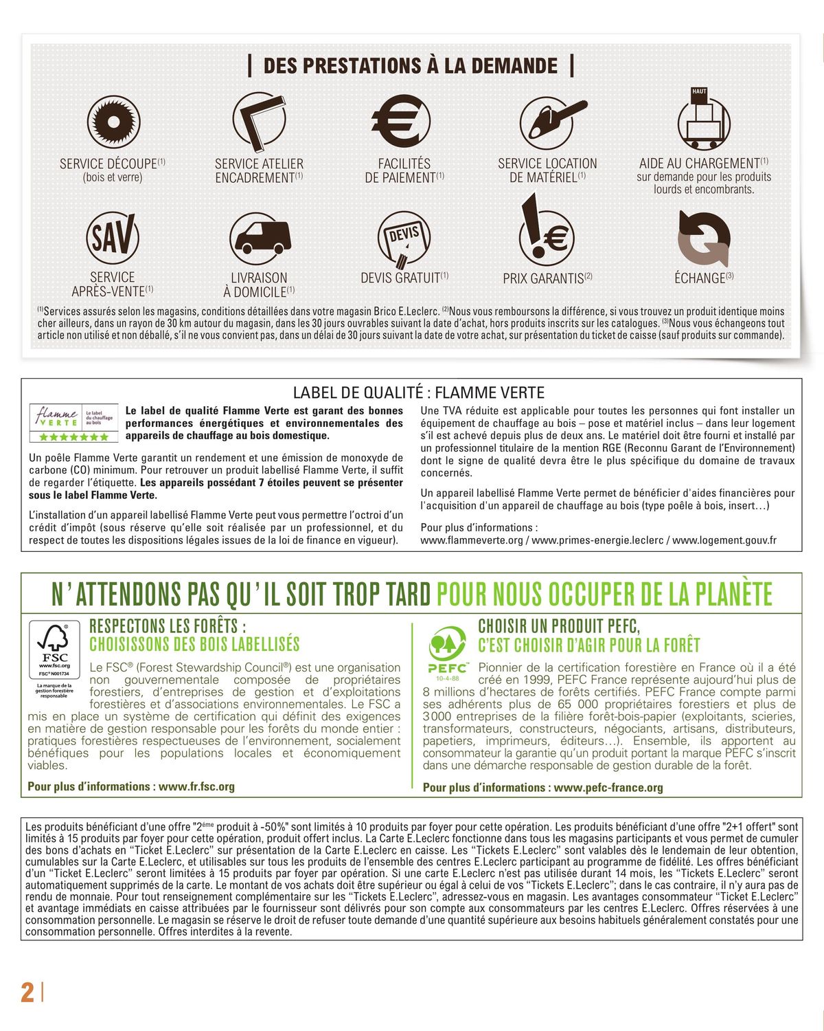 Catalogue Un intérieur tendance à prix E.Leclerc, page 00002