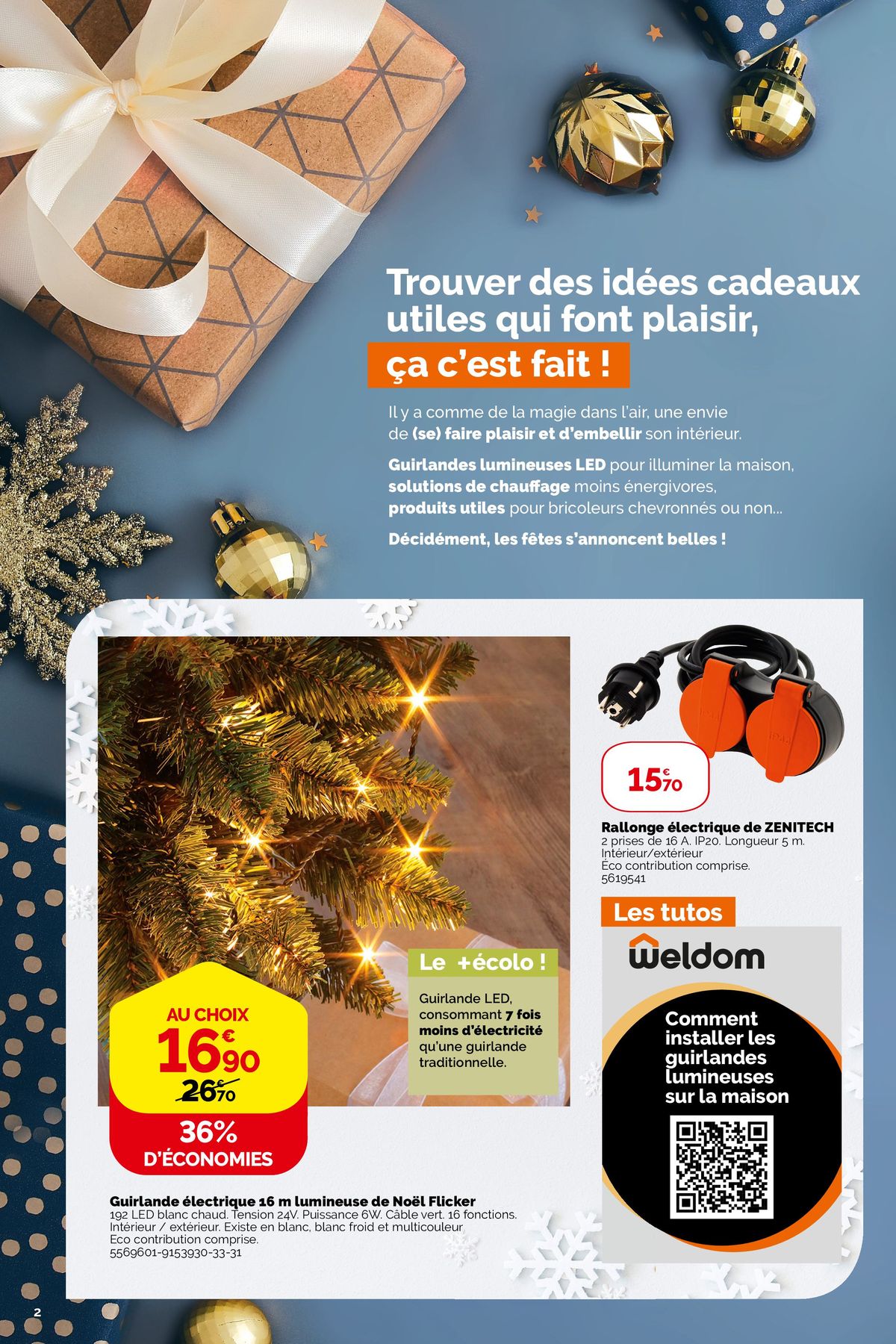 Catalogue Par ici les cadeaux utiles à prix joyeux !, page 00002