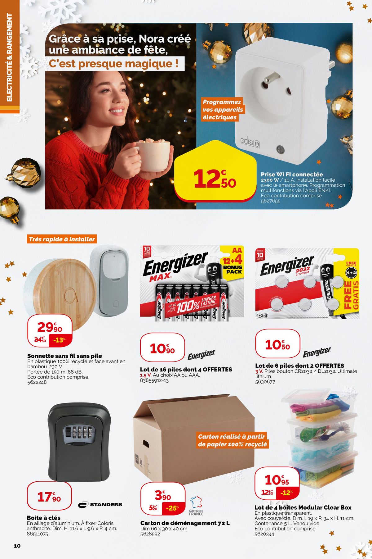 Catalogue Par ici les cadeaux utiles à prix joyeux !, page 00010