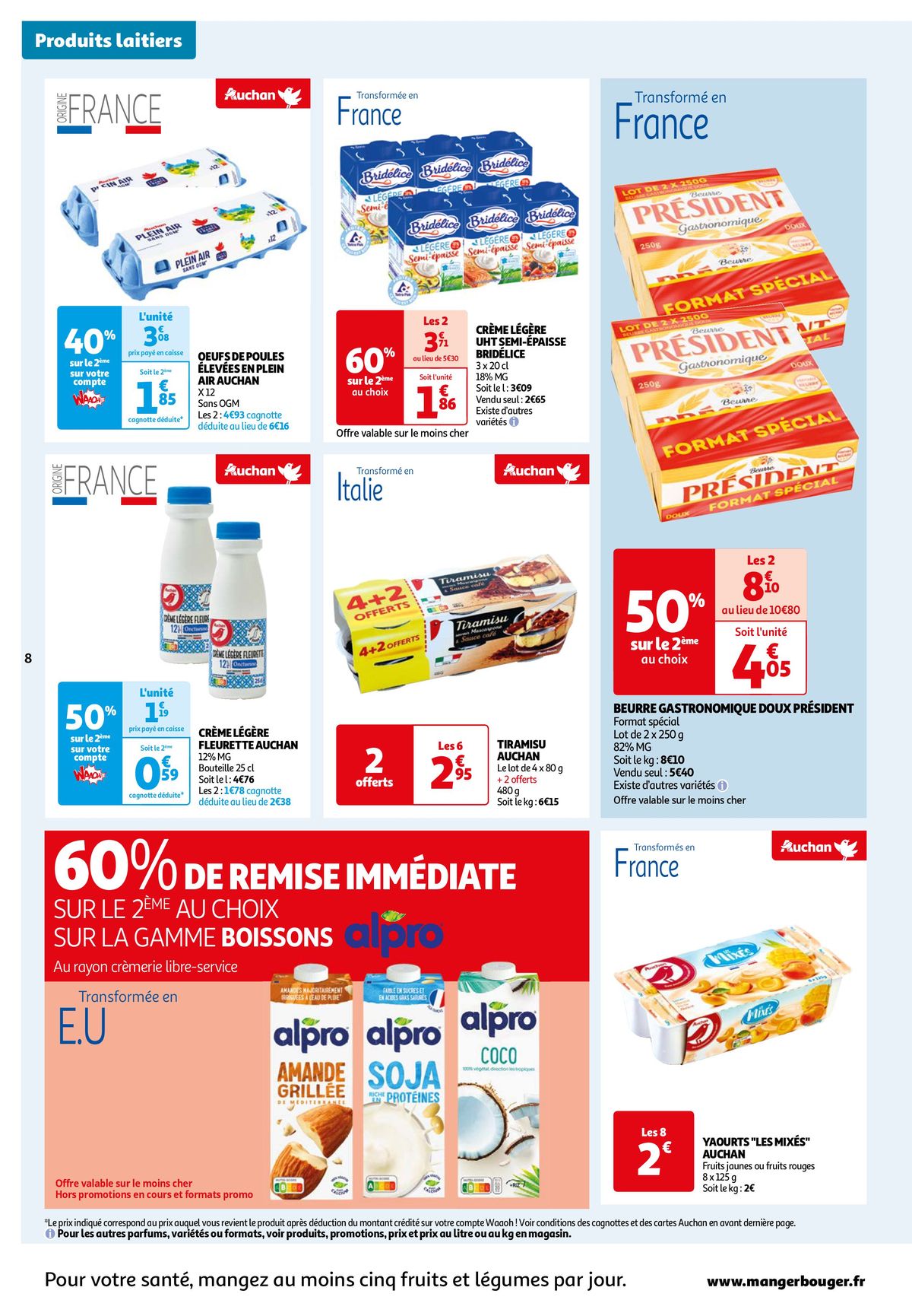 Catalogue 25 jours Auchan : à vos marques, prêts, promos !, page 00008