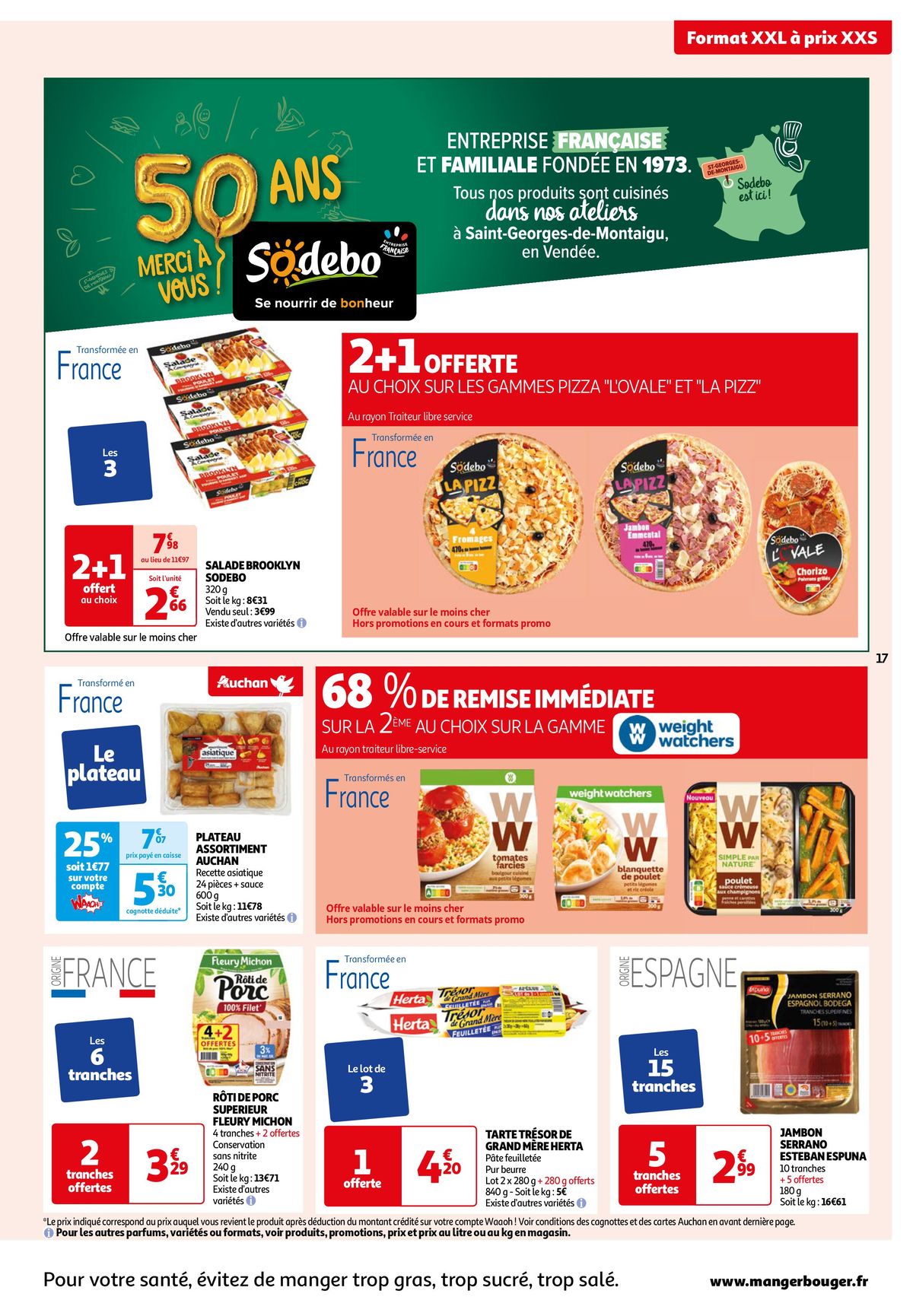 Catalogue 25 jours Auchan : à vos marques, prêts, promos !, page 00017