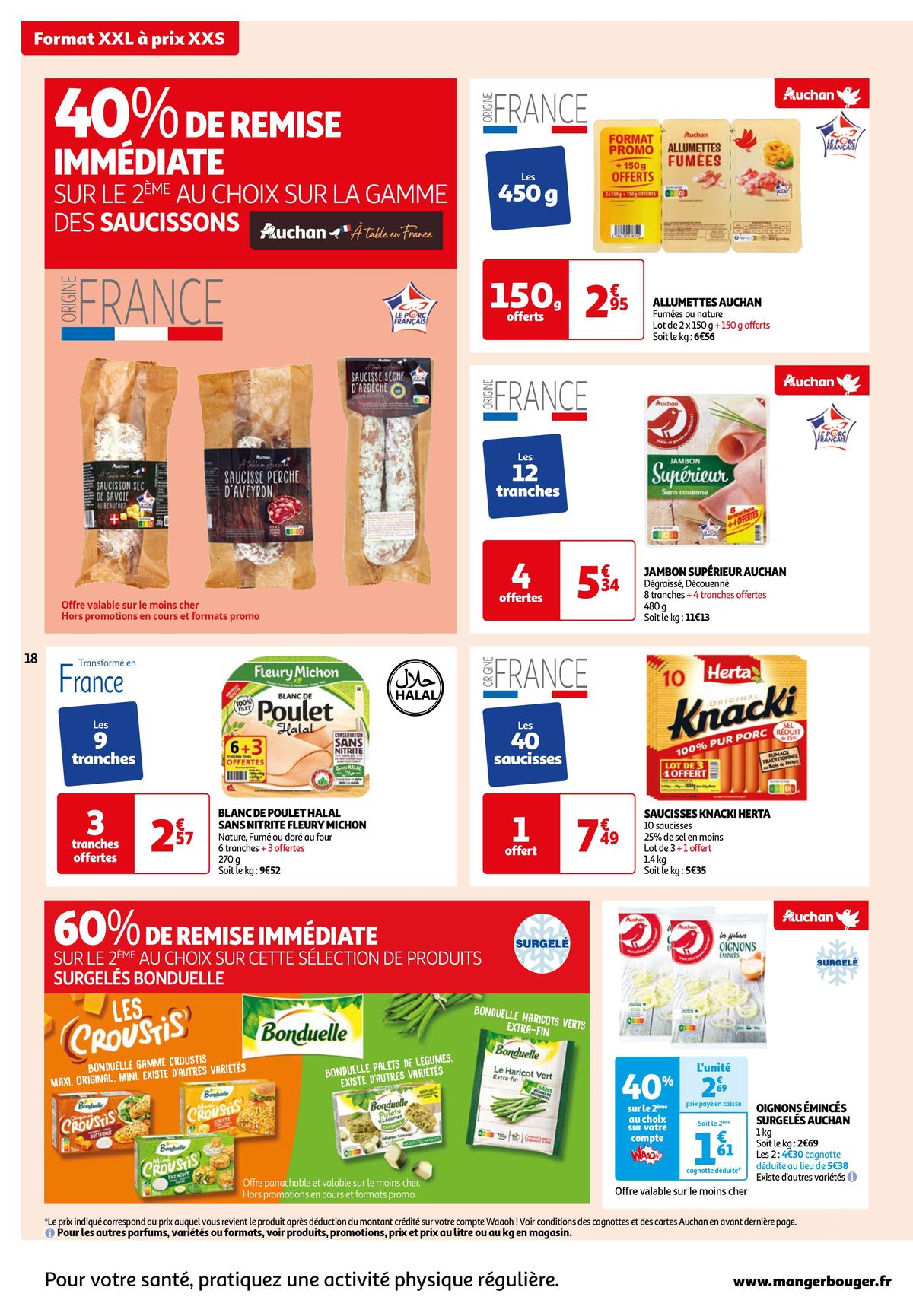Catalogue 25 jours Auchan : à vos marques, prêts, promos !, page 00018