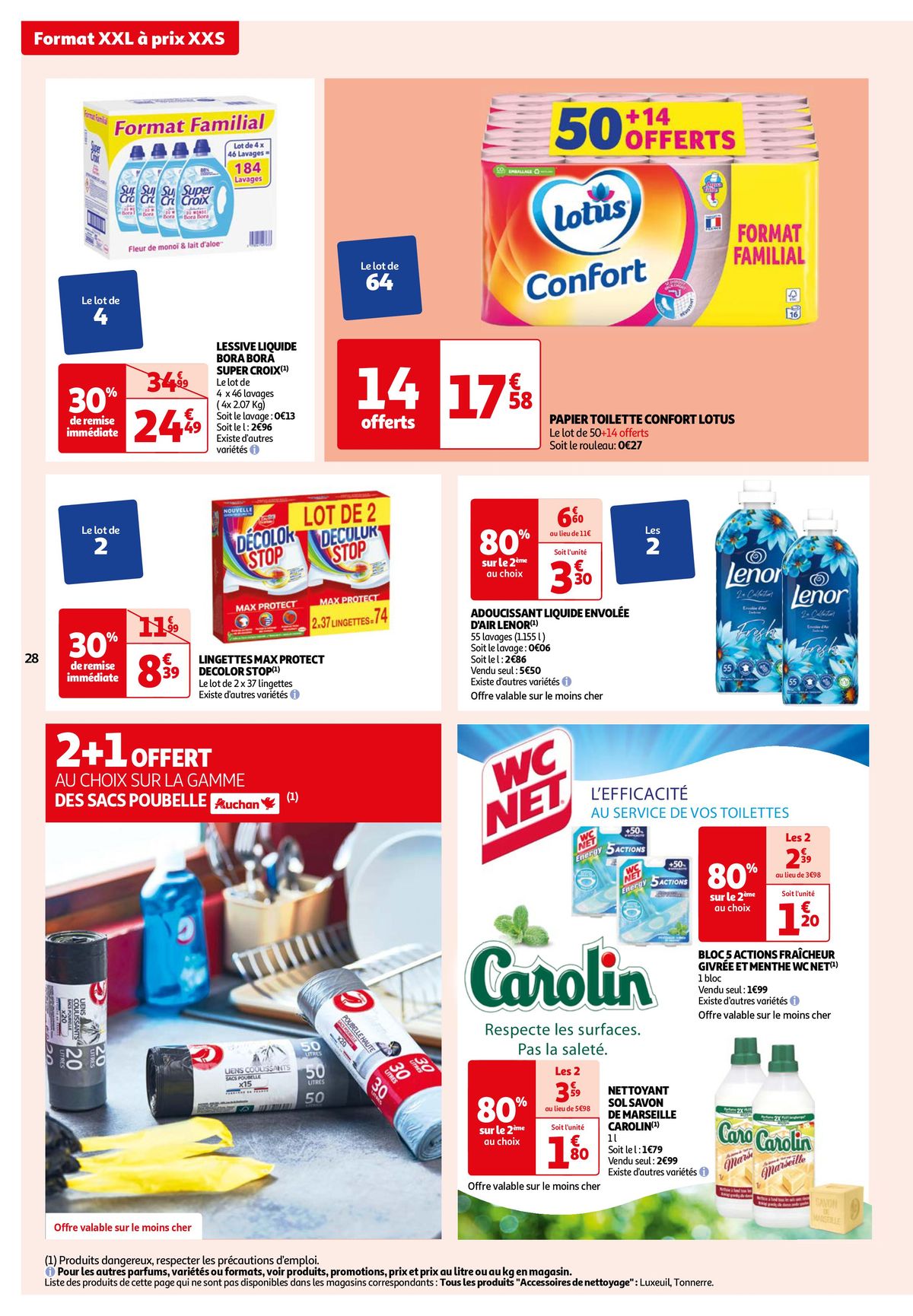 Catalogue 25 jours Auchan : à vos marques, prêts, promos !, page 00028