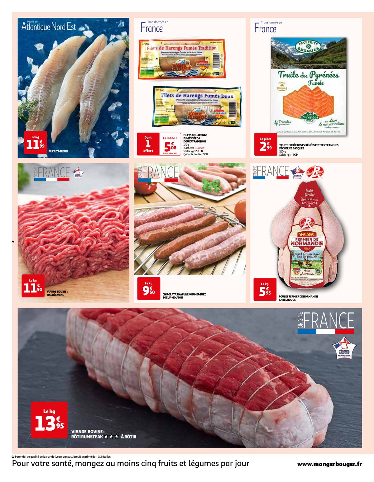 Catalogue Tract 6 jours incroyables Auchan Montivilliers, page 00004