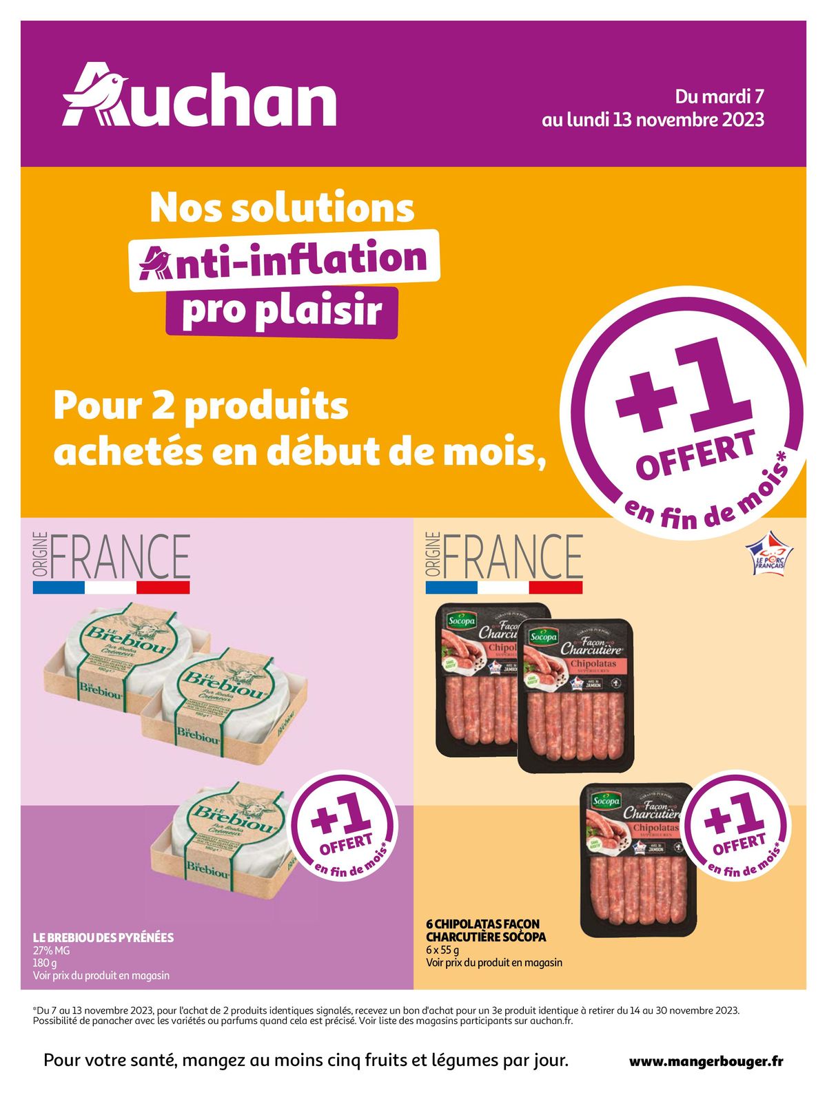 Catalogue Découvrez les produits offerts en fin de mois !, page 00001