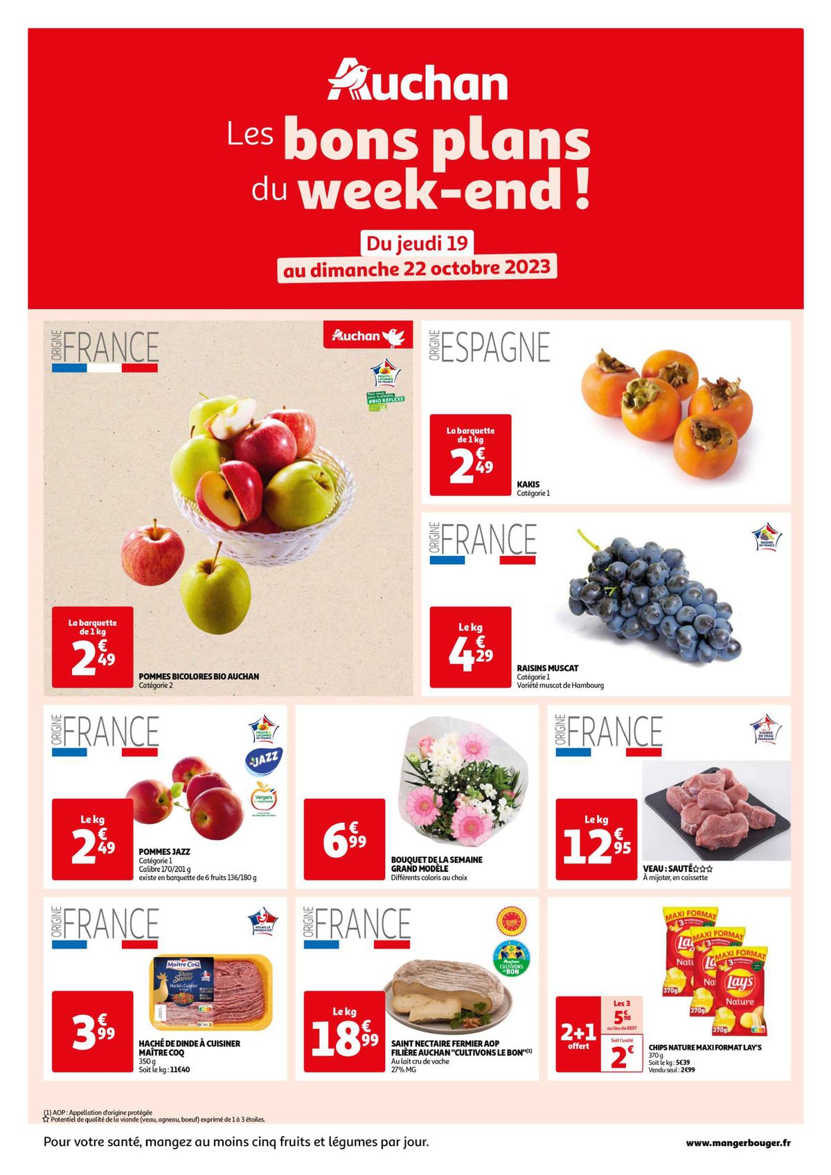 Catalogue Les bons plans du week-end, page 00001