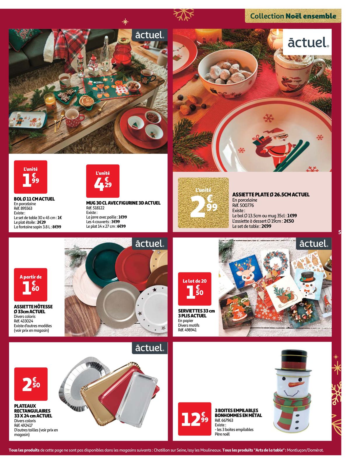 Catalogue Collection déco au coeur de Noël, page 00005