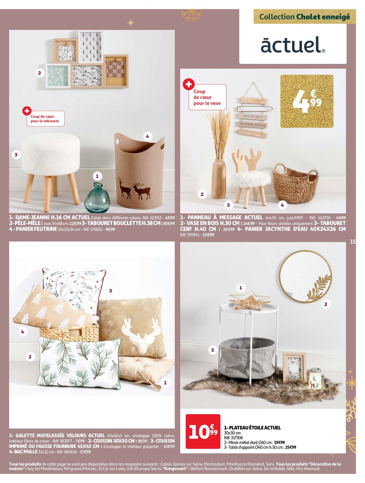 Catalogue Collection déco au coeur de Noël, page 00015