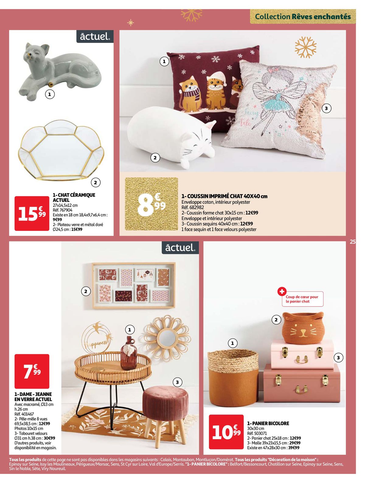 Catalogue Collection déco au coeur de Noël, page 00025