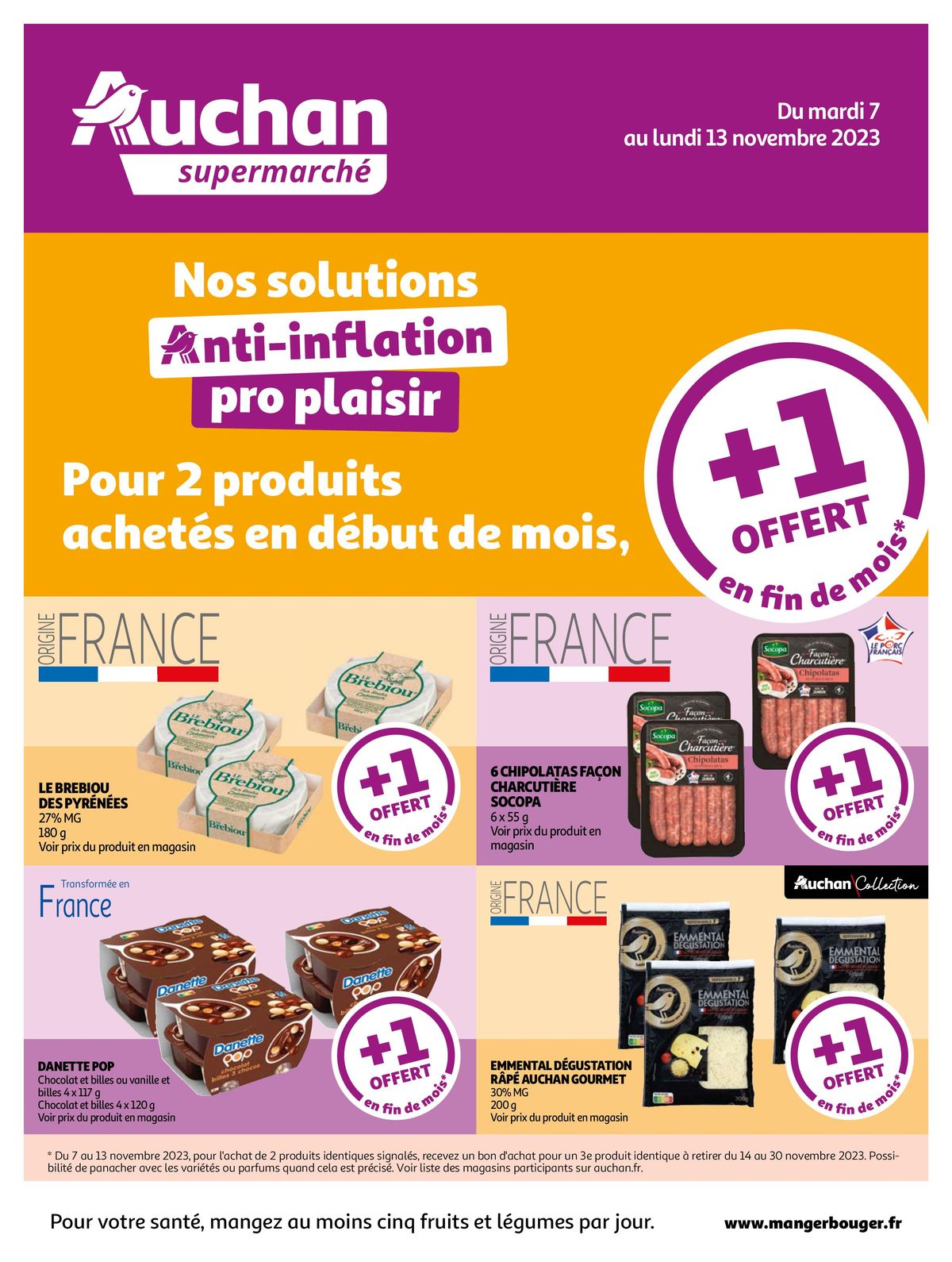 Catalogue Découvrez les produits offerts en fin de mois !, page 00001