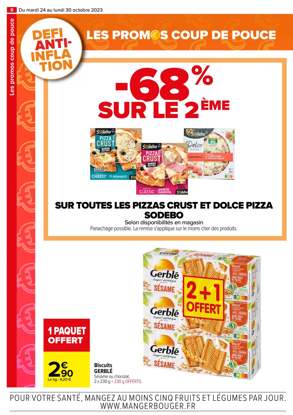 Catalogue LES PROMOS COUP DE POUCE, page 00008