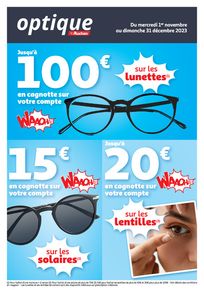 Catalogue Auchan | Découvrez nos offres optiques de fin d'année | 01/11/2023 - 31/12/2023