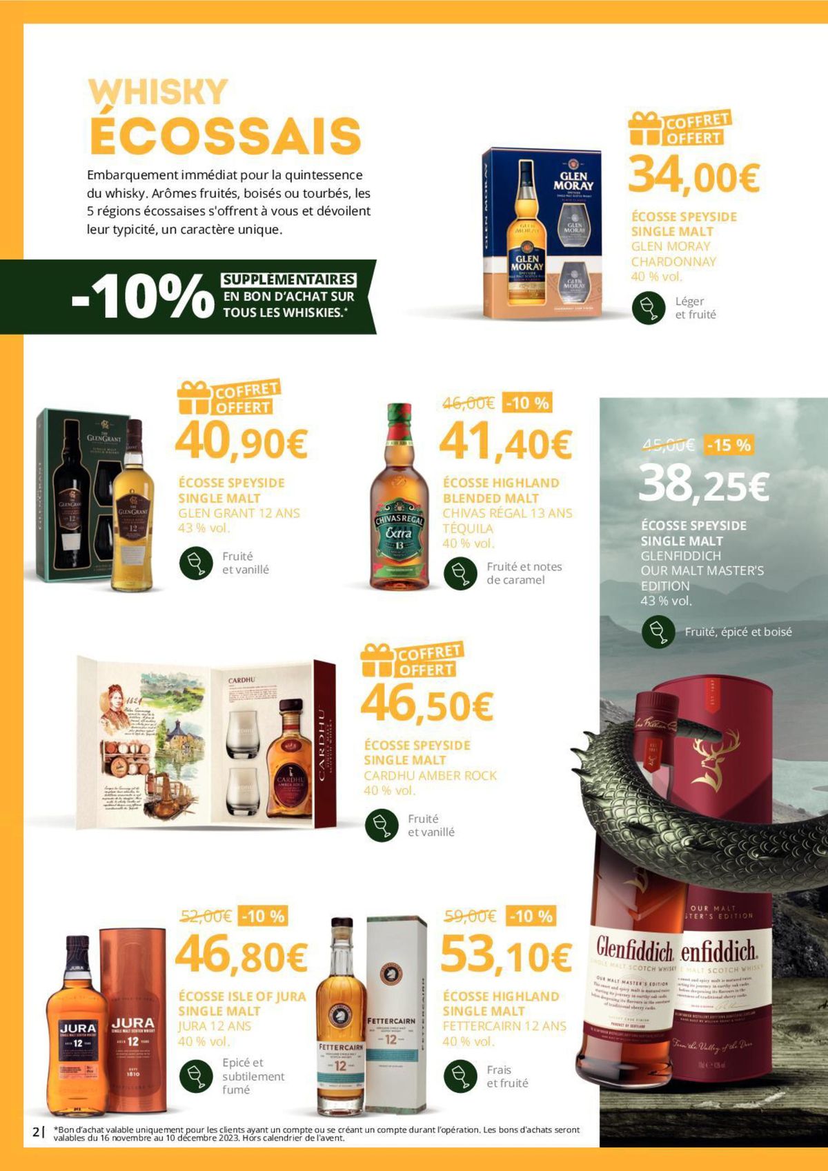 Catalogue Notre catalogue Foire aux Whiskies ! , page 00002