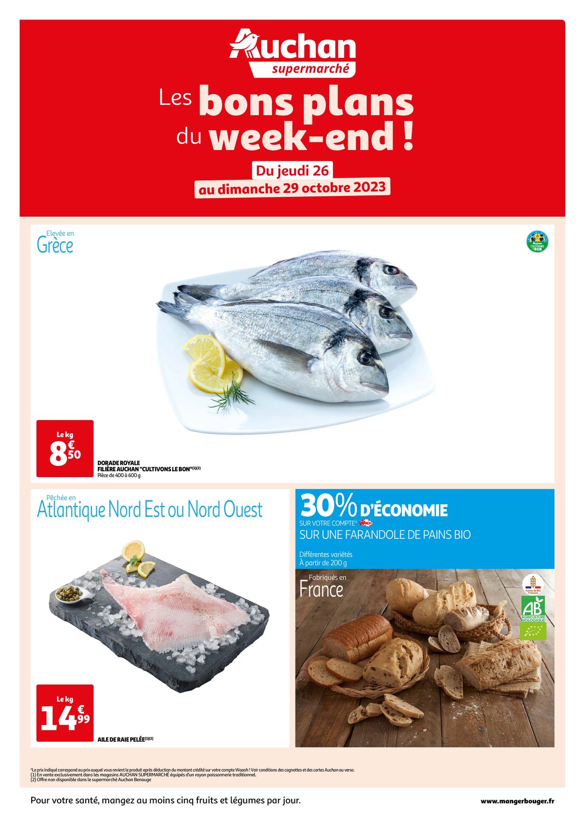 Catalogue Les bons plans du week-end dans votre super !, page 00001