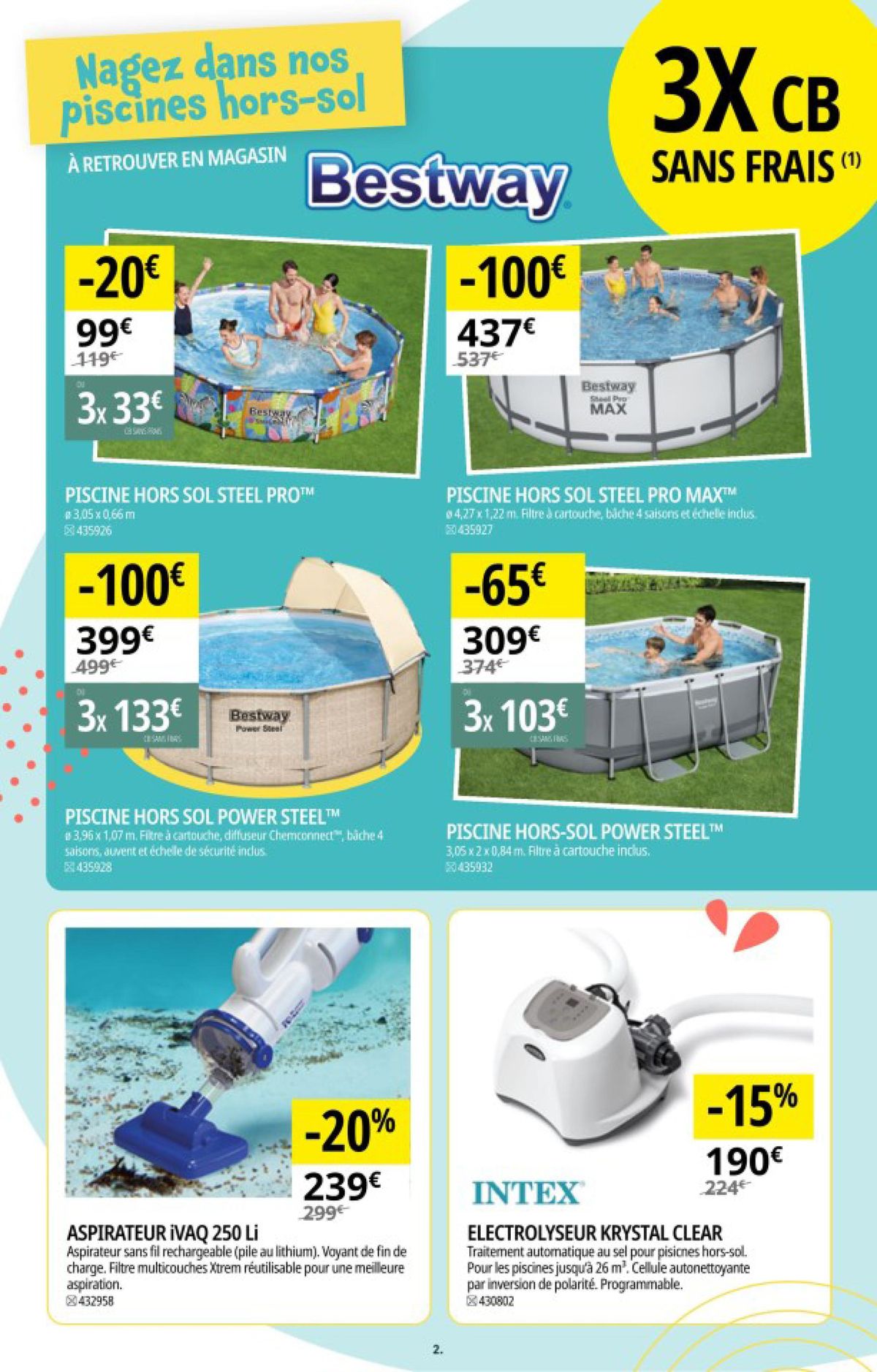 Catalogue La piscine en folie !, page 00002