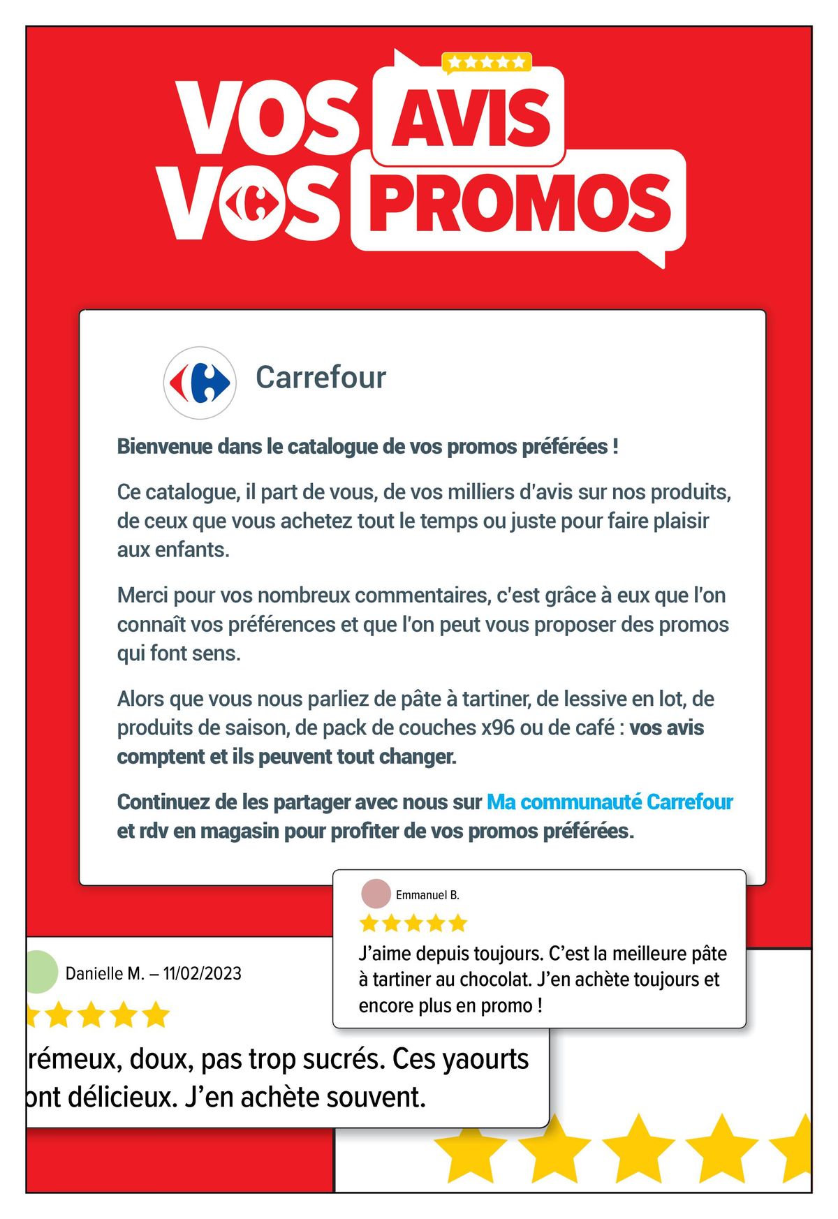 Catalogue Vos Avis, Vos Promos, page 00004