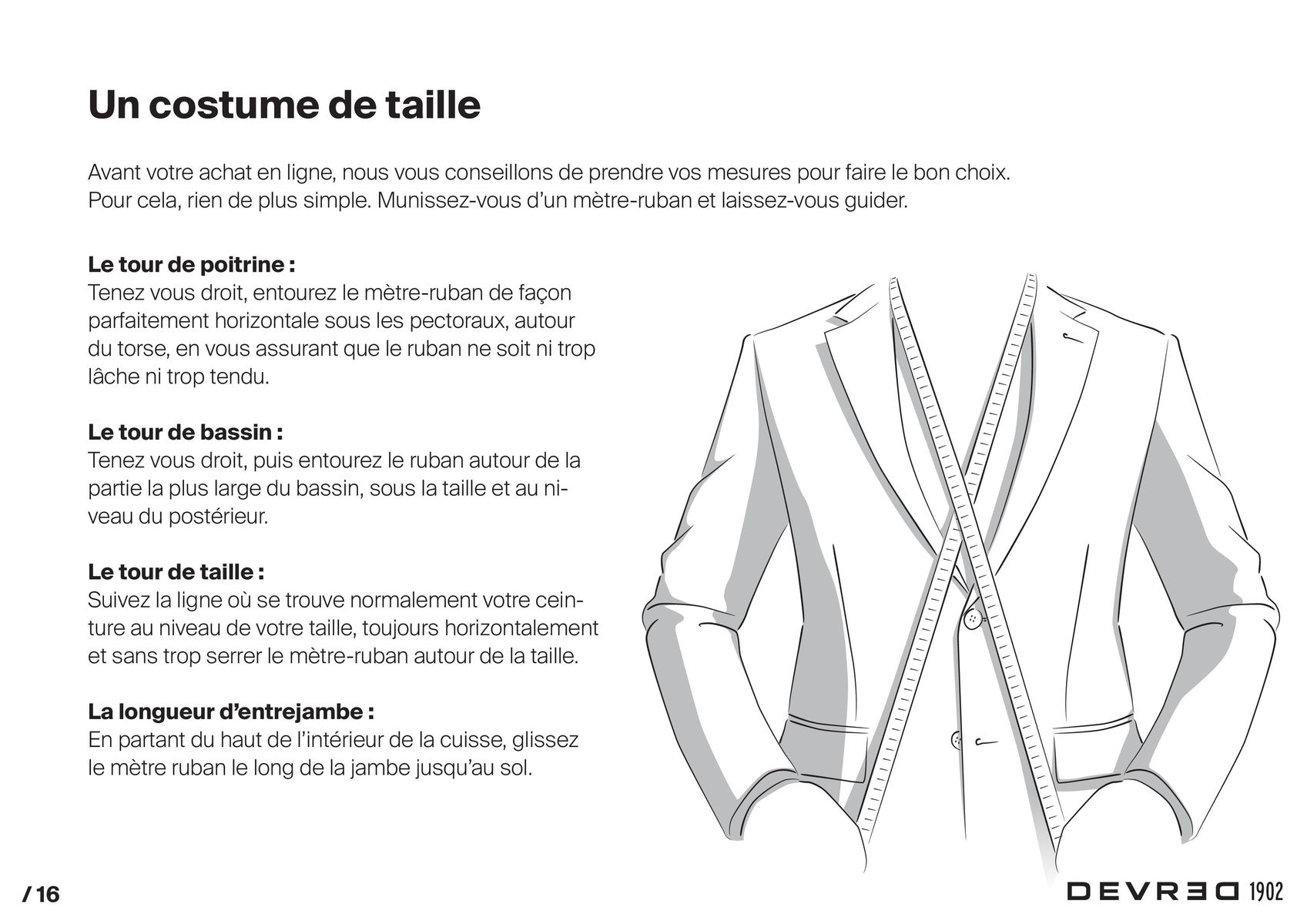 Catalogue Achetez votre costume en ligne en toute confiance, page 00016