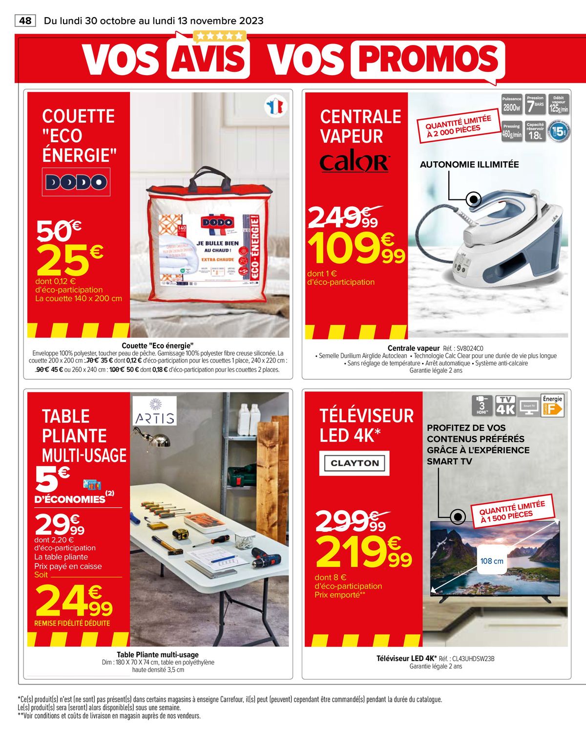 Catalogue VOS AVIS VOS PROMOS, page 00052