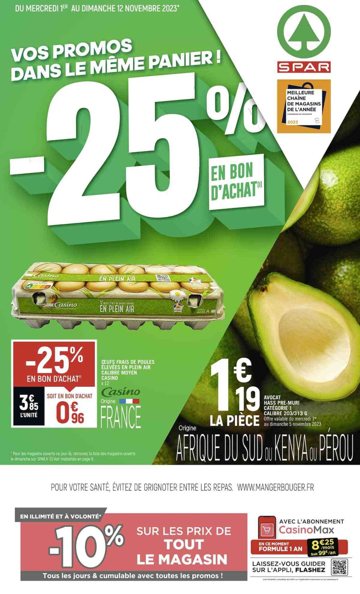 Catalogue VOS PROMOS DANS LE MÊME PANIER !, page 00001