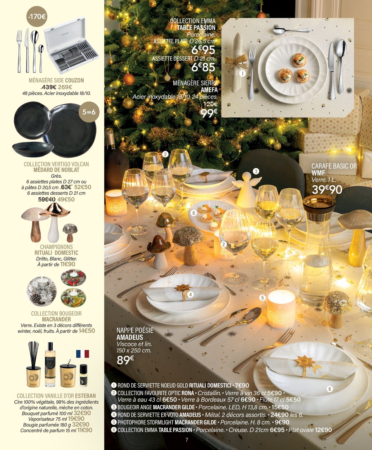 Catalogue Préparez un Noël en or., page 00007