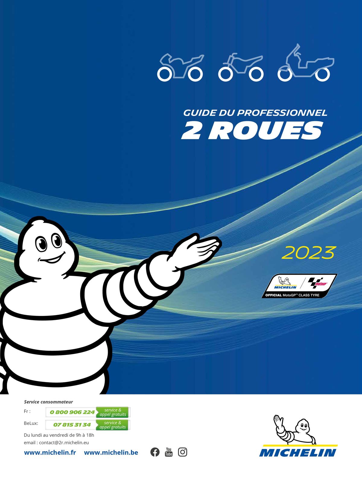 Catalogue MICHELIN Deux Roues 2023, page 00001