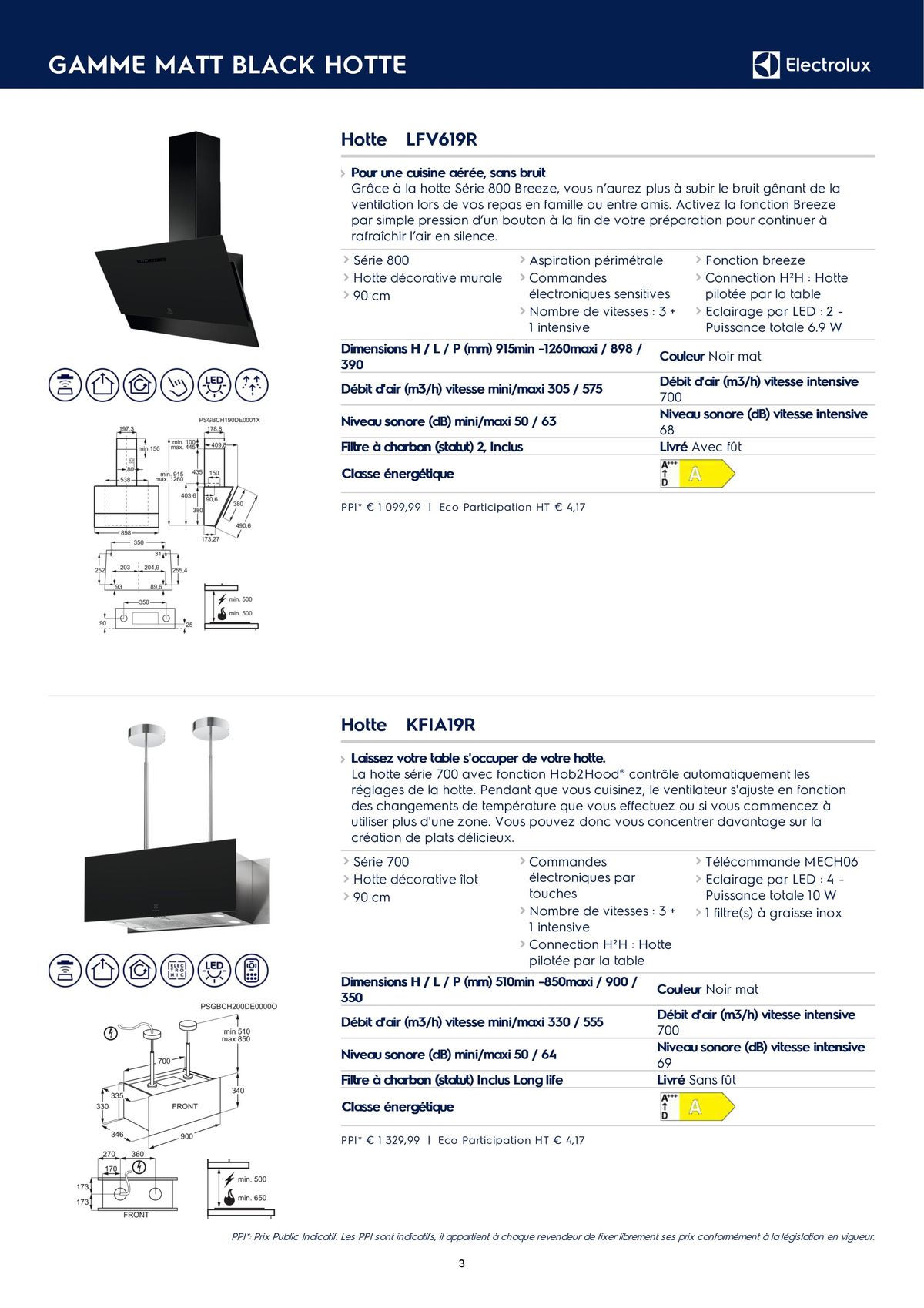 Catalogue Catalogue Electrolux Gamme Cuisinistes 2023, page 00010