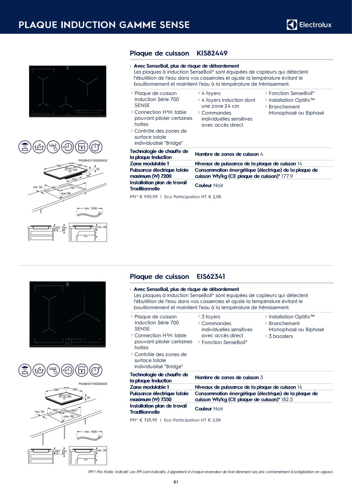 Catalogue Catalogue Electrolux Gamme Cuisinistes 2023, page 00076