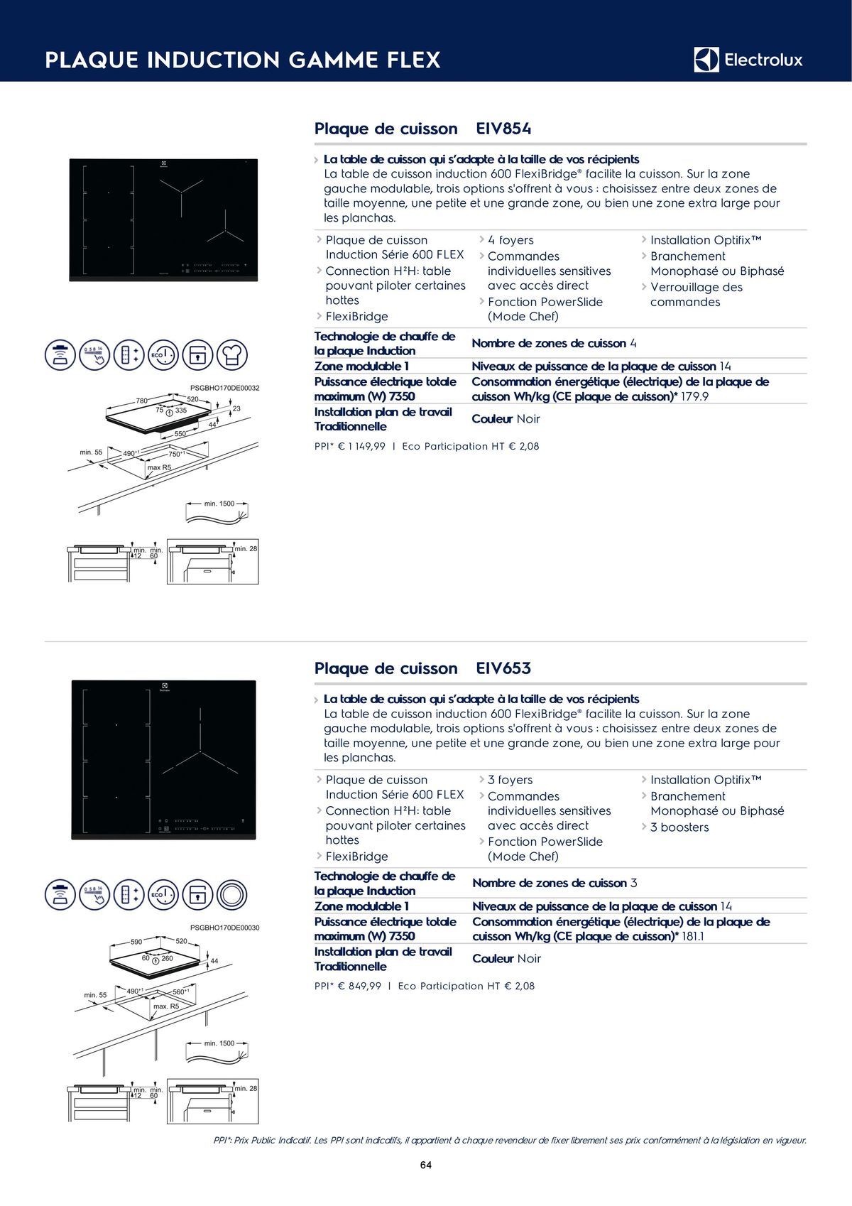 Catalogue Catalogue Electrolux Gamme Cuisinistes 2023, page 00079