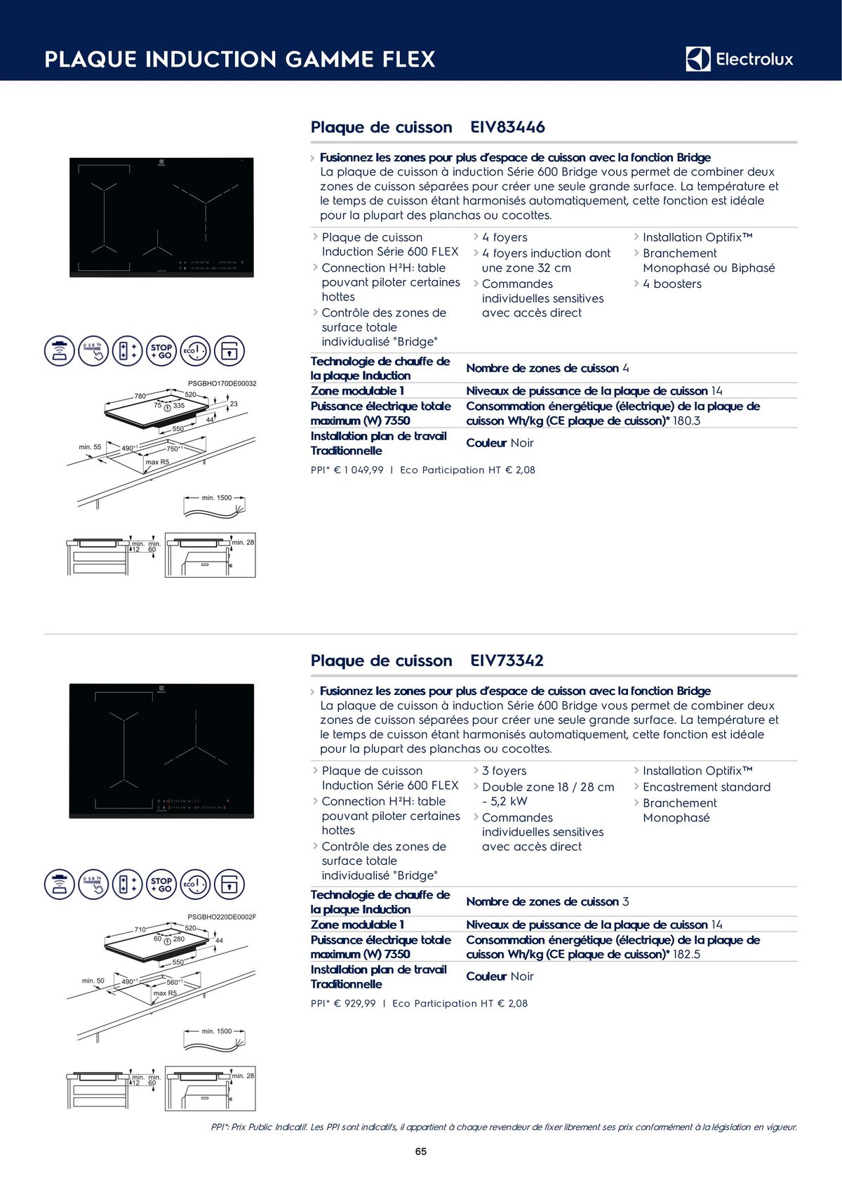 Catalogue Catalogue Electrolux Gamme Cuisinistes 2023, page 00080