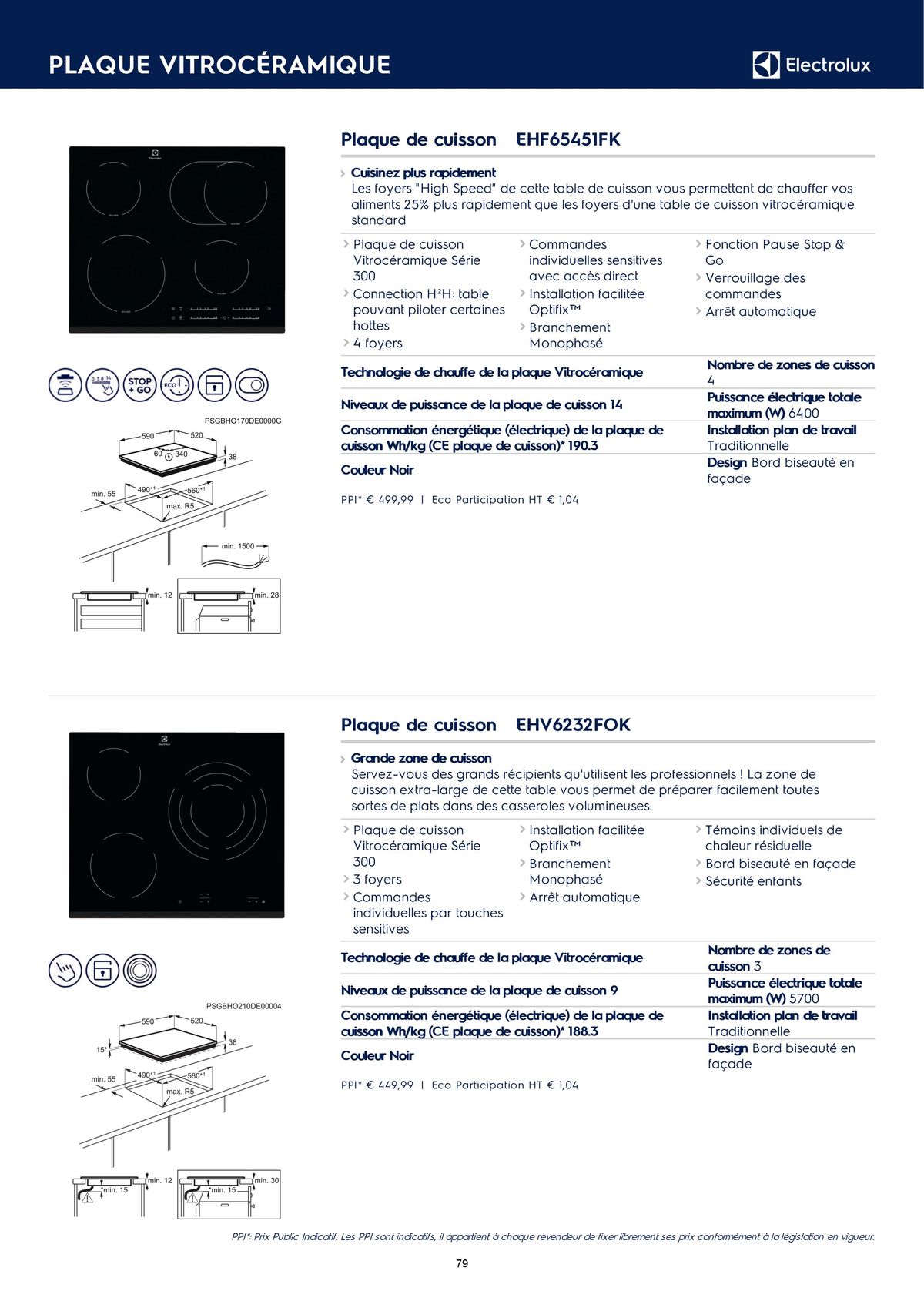 Catalogue Catalogue Electrolux Gamme Cuisinistes 2023, page 00094