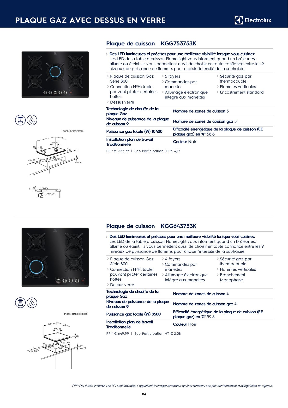 Catalogue Catalogue Electrolux Gamme Cuisinistes 2023, page 00099