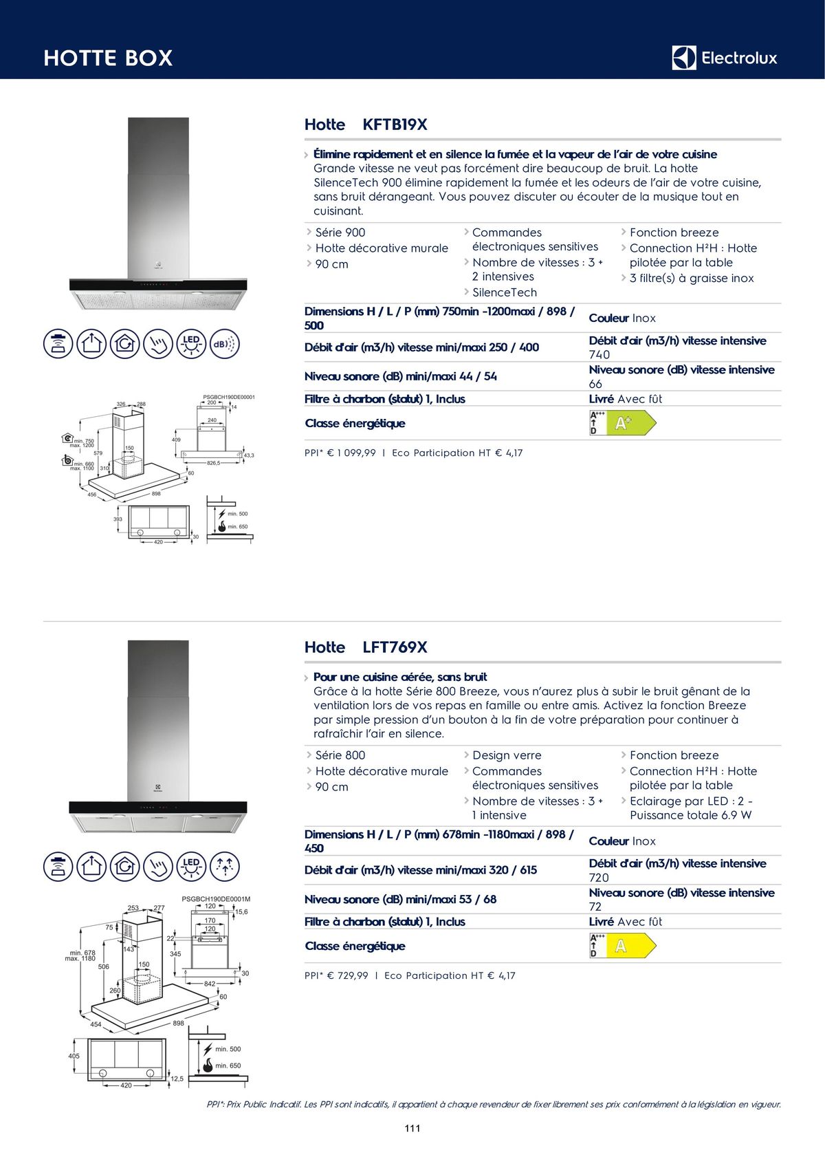 Catalogue Catalogue Electrolux Gamme Cuisinistes 2023, page 00126