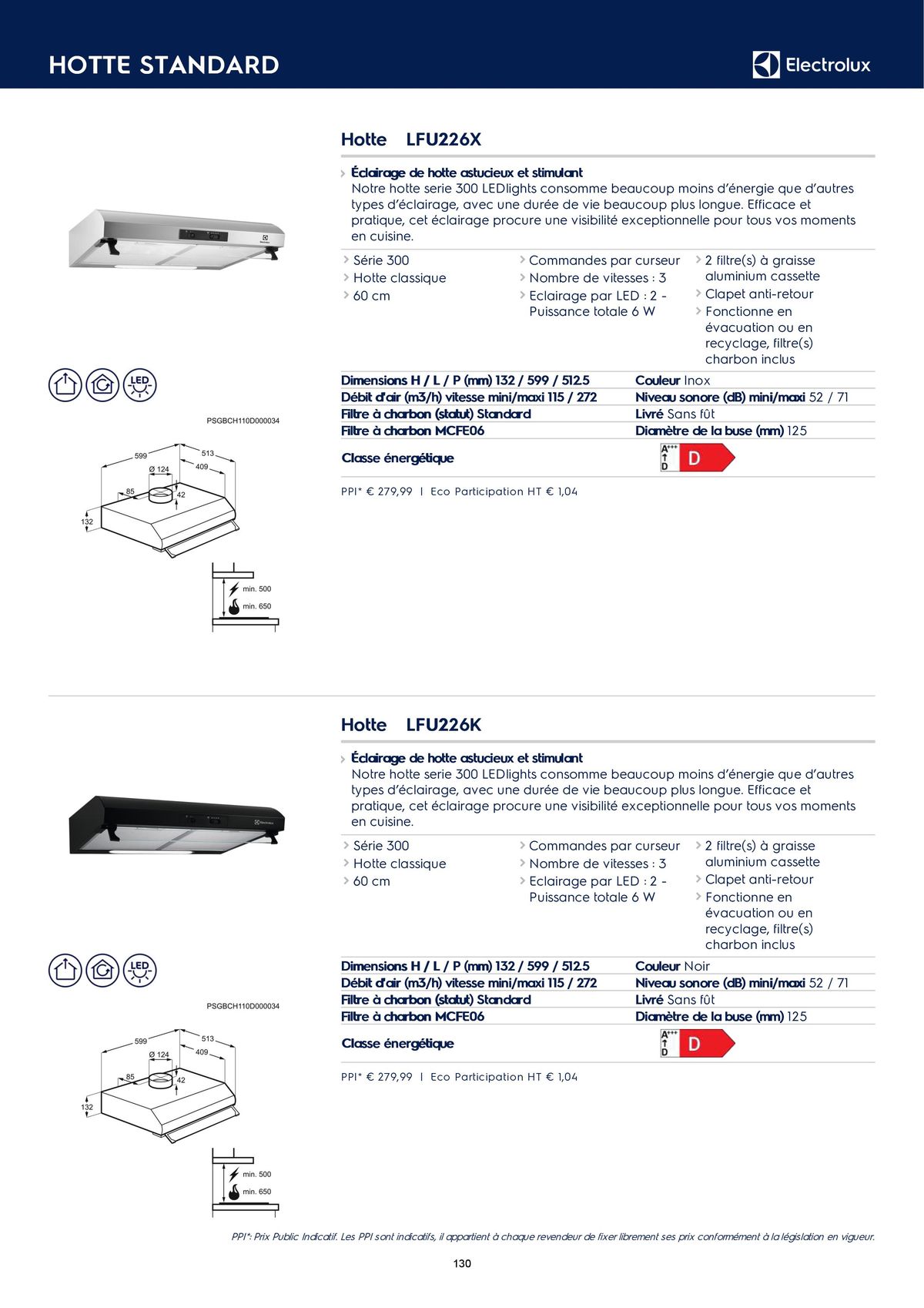 Catalogue Catalogue Electrolux Gamme Cuisinistes 2023, page 00145