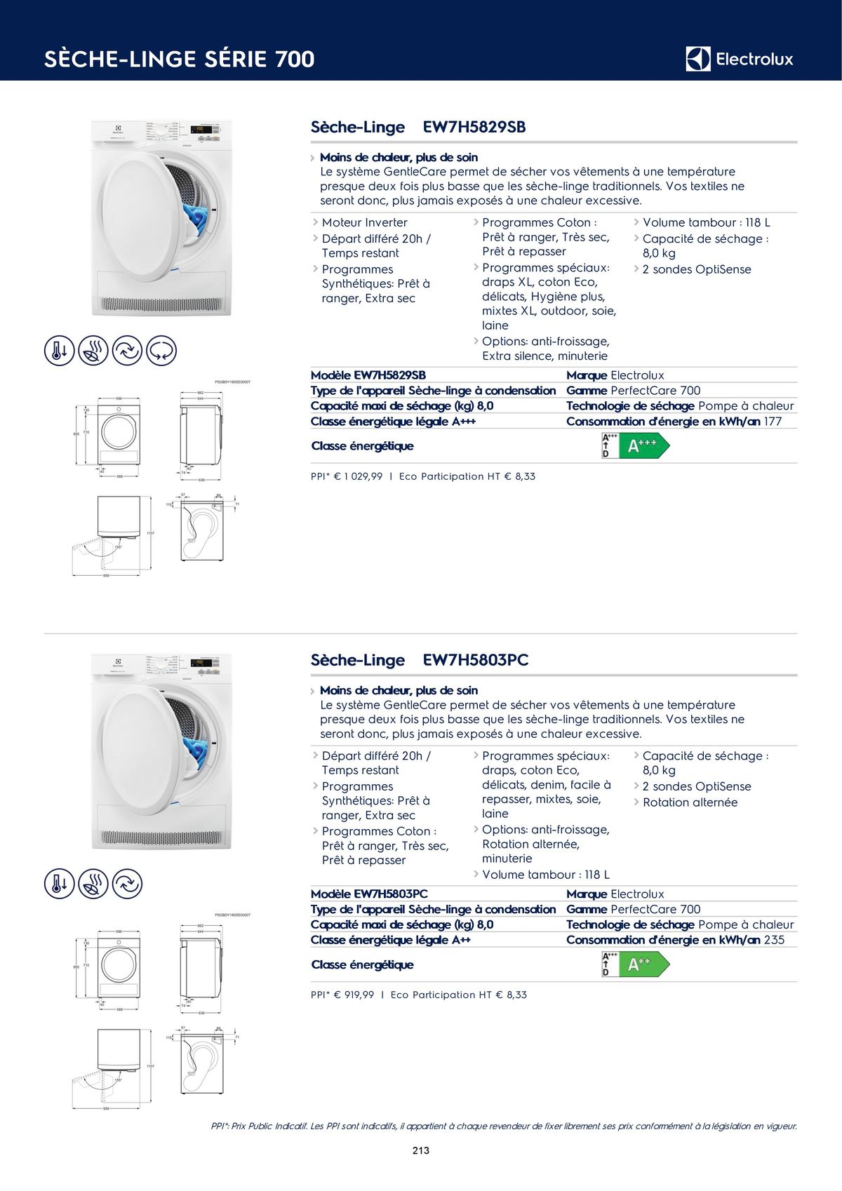 Catalogue Catalogue Electrolux Gamme Cuisinistes 2023, page 00232