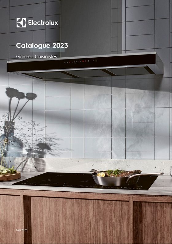 Catalogue Electrolux Gamme Cuisinistes 2023