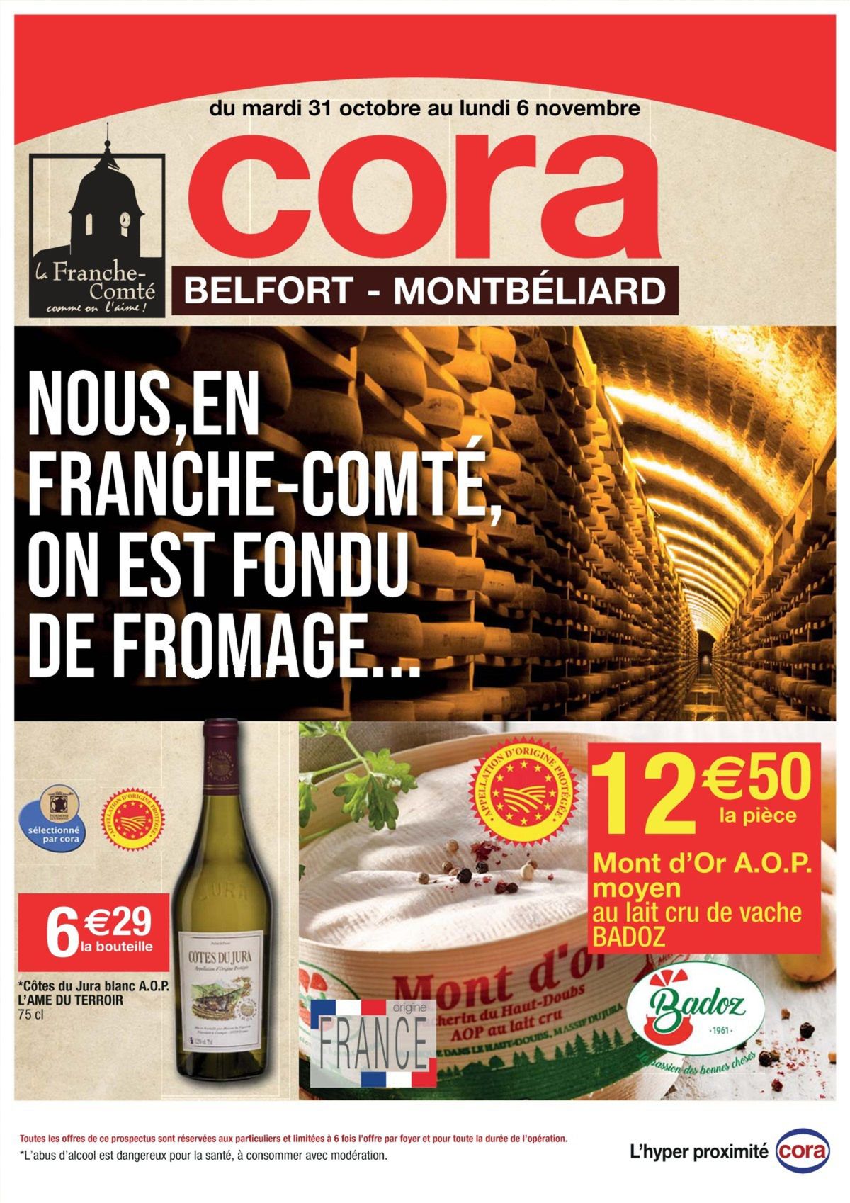 Catalogue Nous, en Franche-Comté, on est fondu de fromage..., page 00001