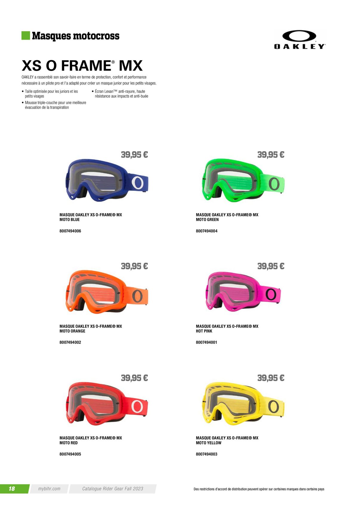 Catalogue OAKLEY 2023, page 00020