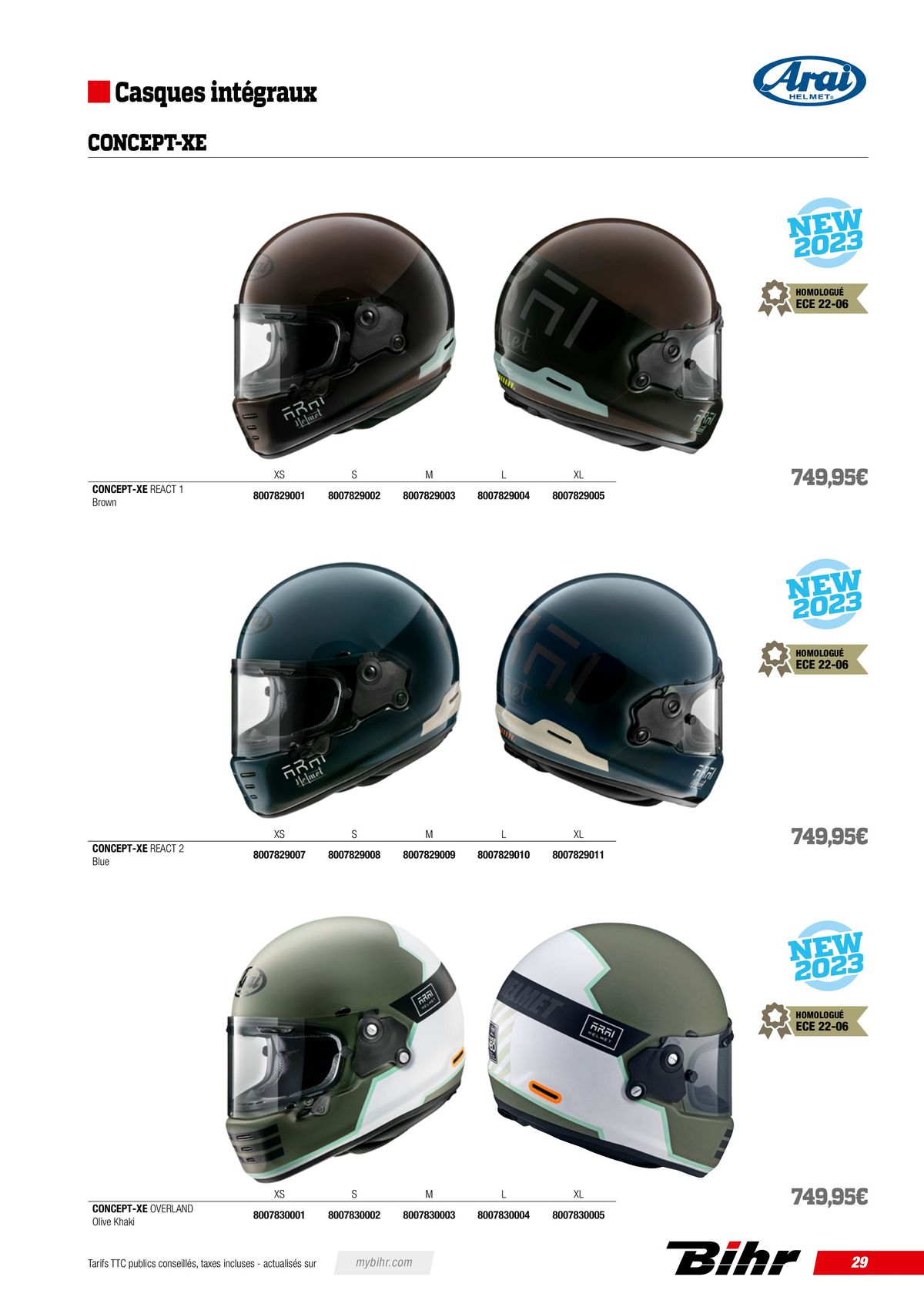 Catalogue ARAI 2023, page 00031