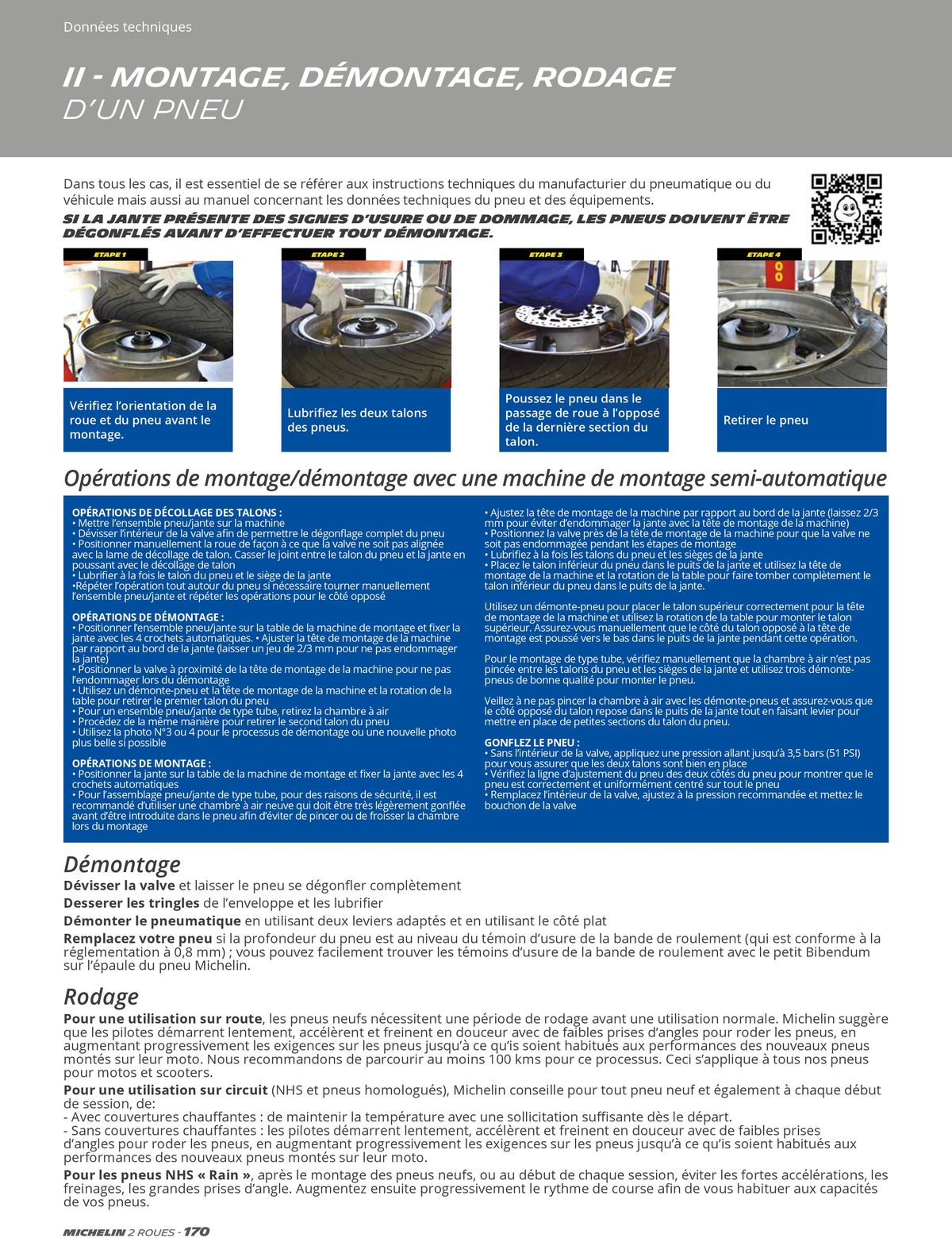 Catalogue MICHELIN Deux Roues 2023, page 00170