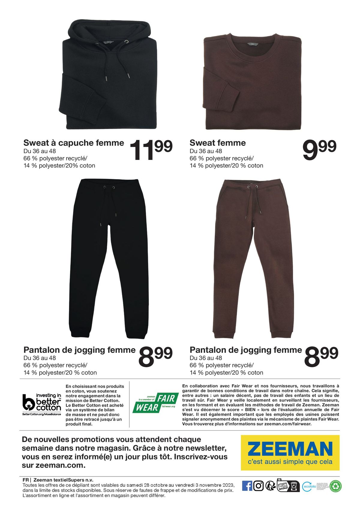 Catalogue Des pyjamas et des vêtements thermiques pour toute la famille., page 00016