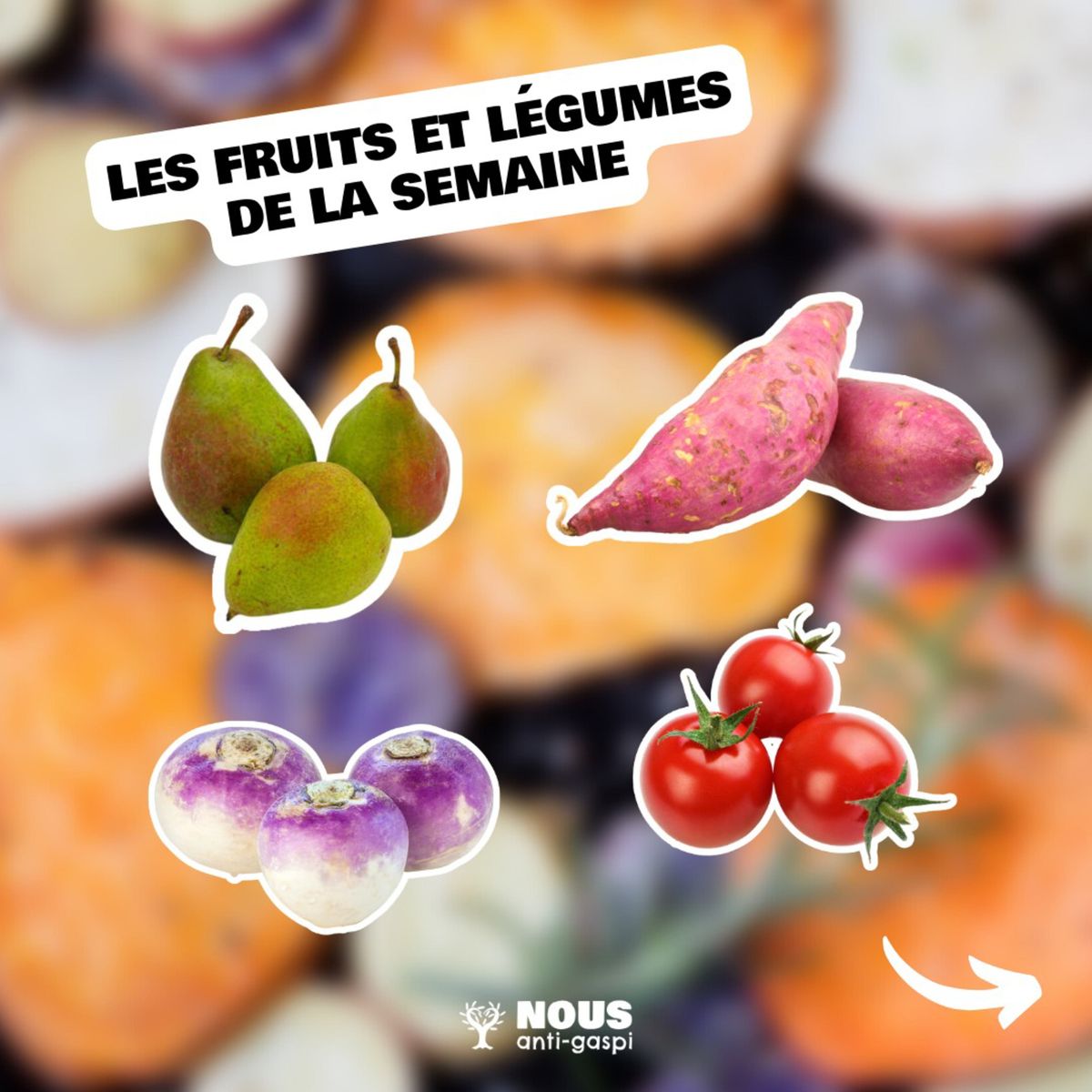 Catalogue Nous vous proposons une sélection de fruits et légumes à moins de 1€ / kg, page 00001